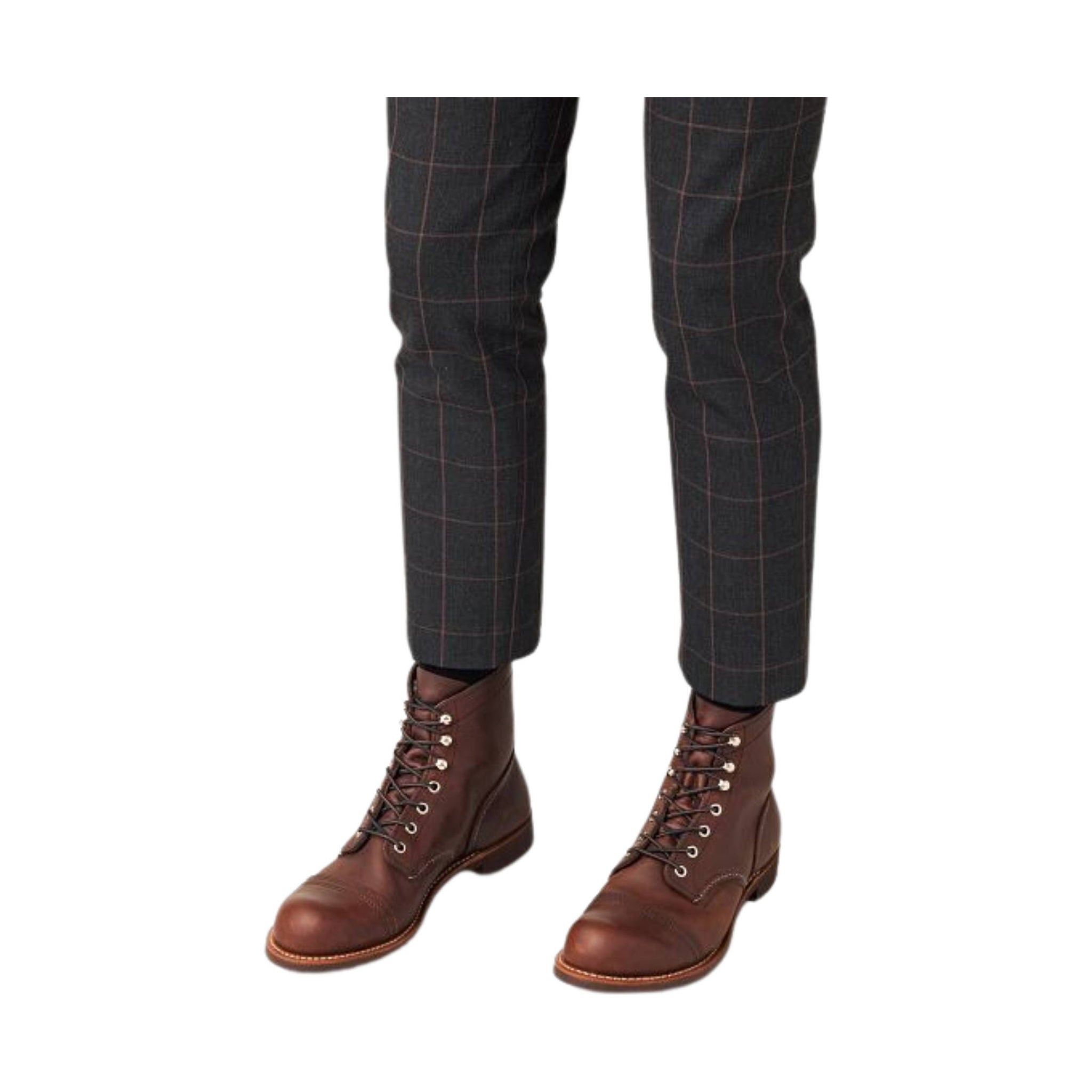 Red Wing Men's Iron Ranger 6 Inch Boots - Amber Harness by Lenny's Shoe & Apparel