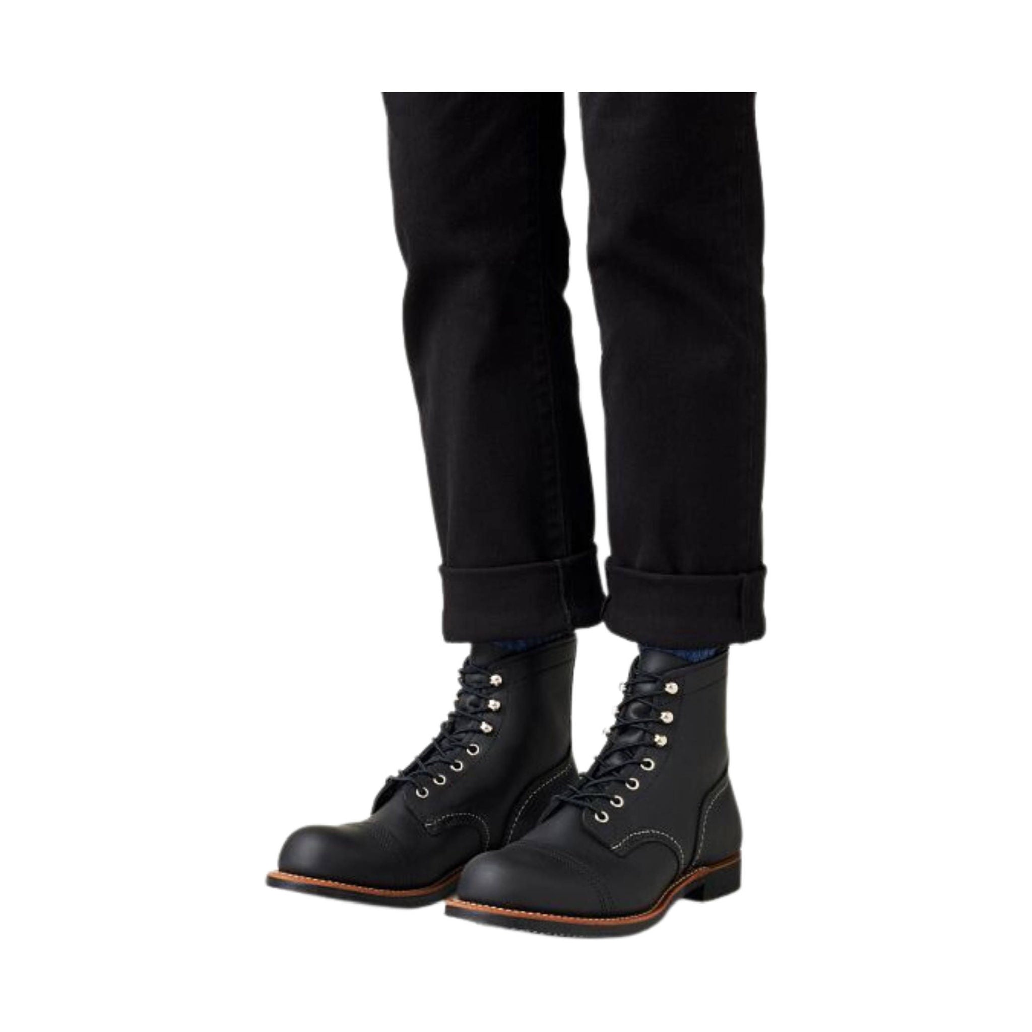 Red Wing Men's Iron Ranger 6 Inch Boots - Black Harness by Lenny's Shoe & Apparel