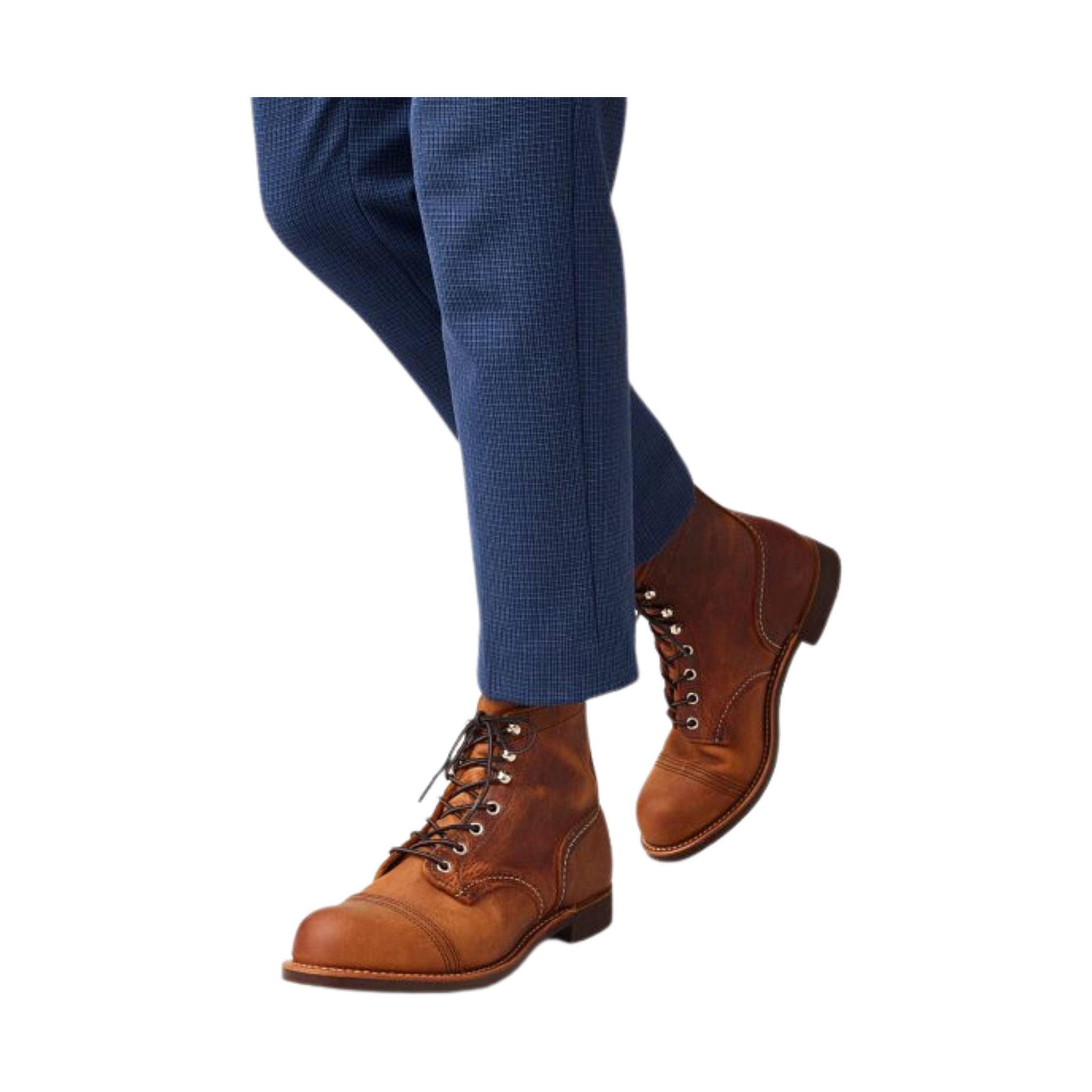 Red Wing Men's Iron Ranger 6 Inch Boots - Copper Rough by Lenny's Shoe & Apparel