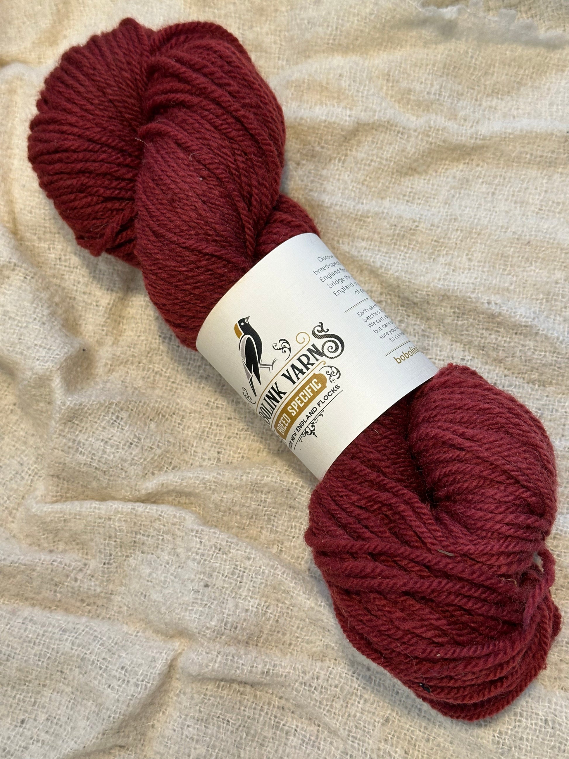 Bobolink Yarns Morse Brook Cheviot by Must Love Yarn