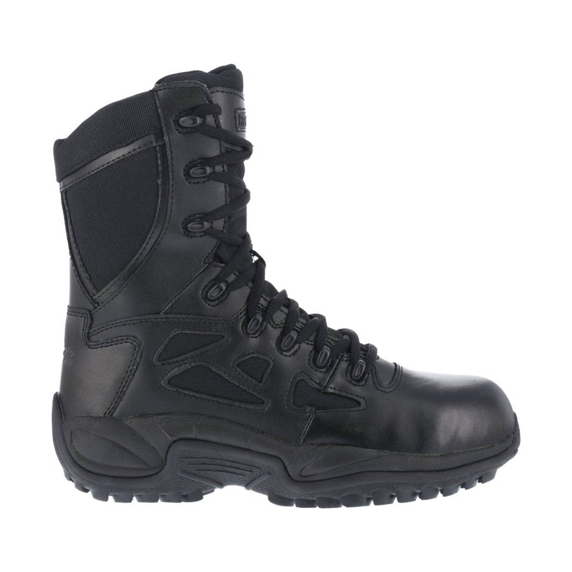 Reebok Work Men's Rapid Response RB Composite Toe Work Boot - Black by Lenny's Shoe & Apparel