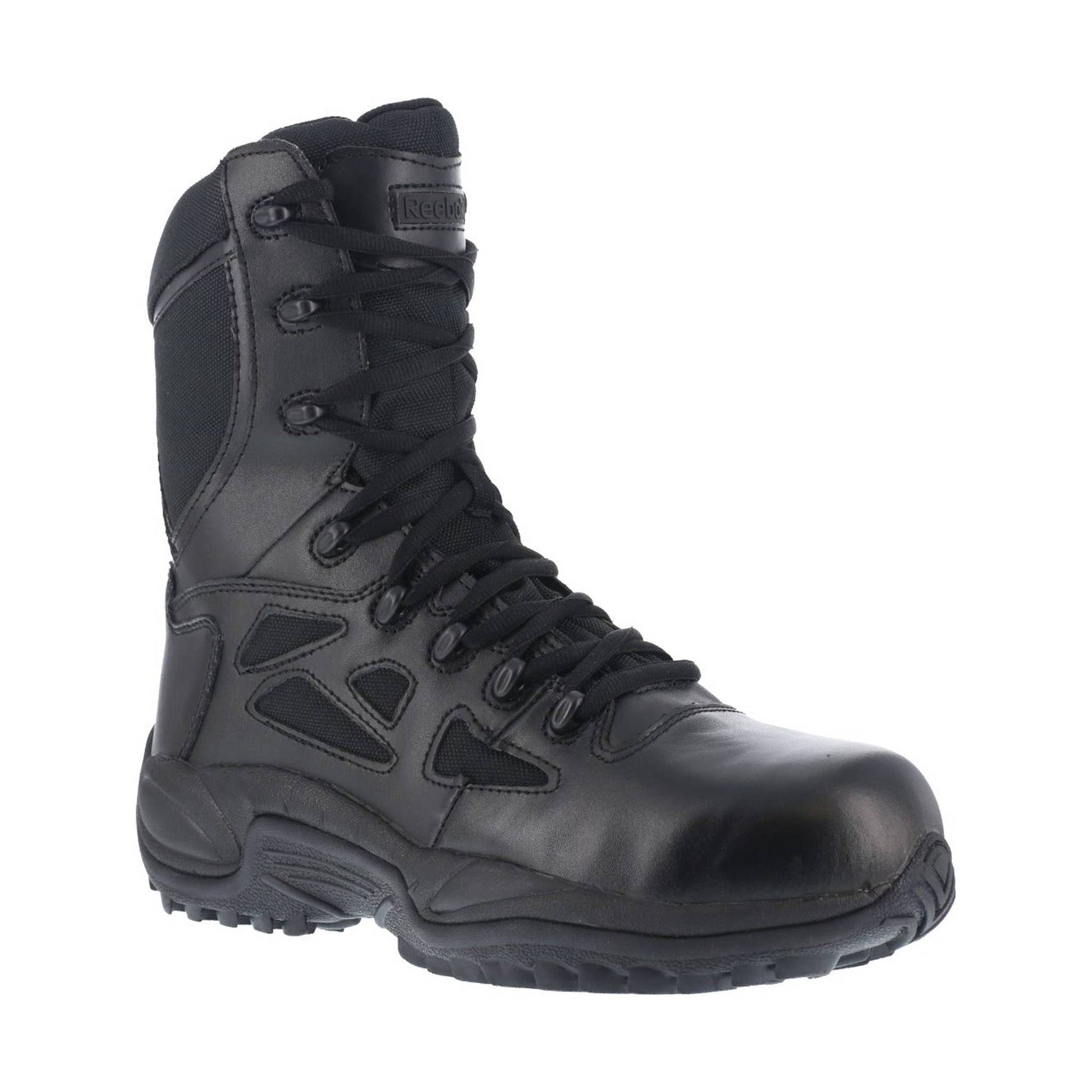 Reebok Work Men's Rapid Response RB Composite Toe Work Boot - Black by Lenny's Shoe & Apparel