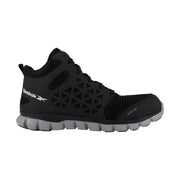Reebok Work Men's Sublite Cushion Mid Alloy Toe Work Boot - Black by Lenny's Shoe & Apparel