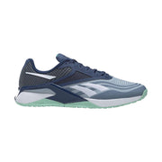 Reebok Women's Nano X2 Shoe - Blue/Grey/Green/White by Lenny's Shoe & Apparel