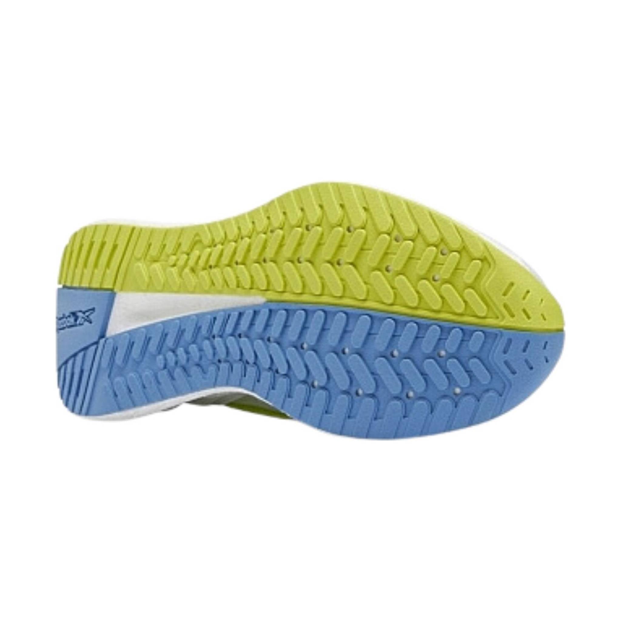 Reebok Women's Symmetros Running Shoe - Opal Glow/Essential Blue/Acid Yellow by Lenny's Shoe & Apparel