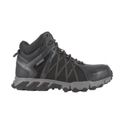 Reebok Work Men's Athletic Waterproof Trailgrip Alloy Toe Work Shoes - Black/Light Grey by Lenny's Shoe & Apparel