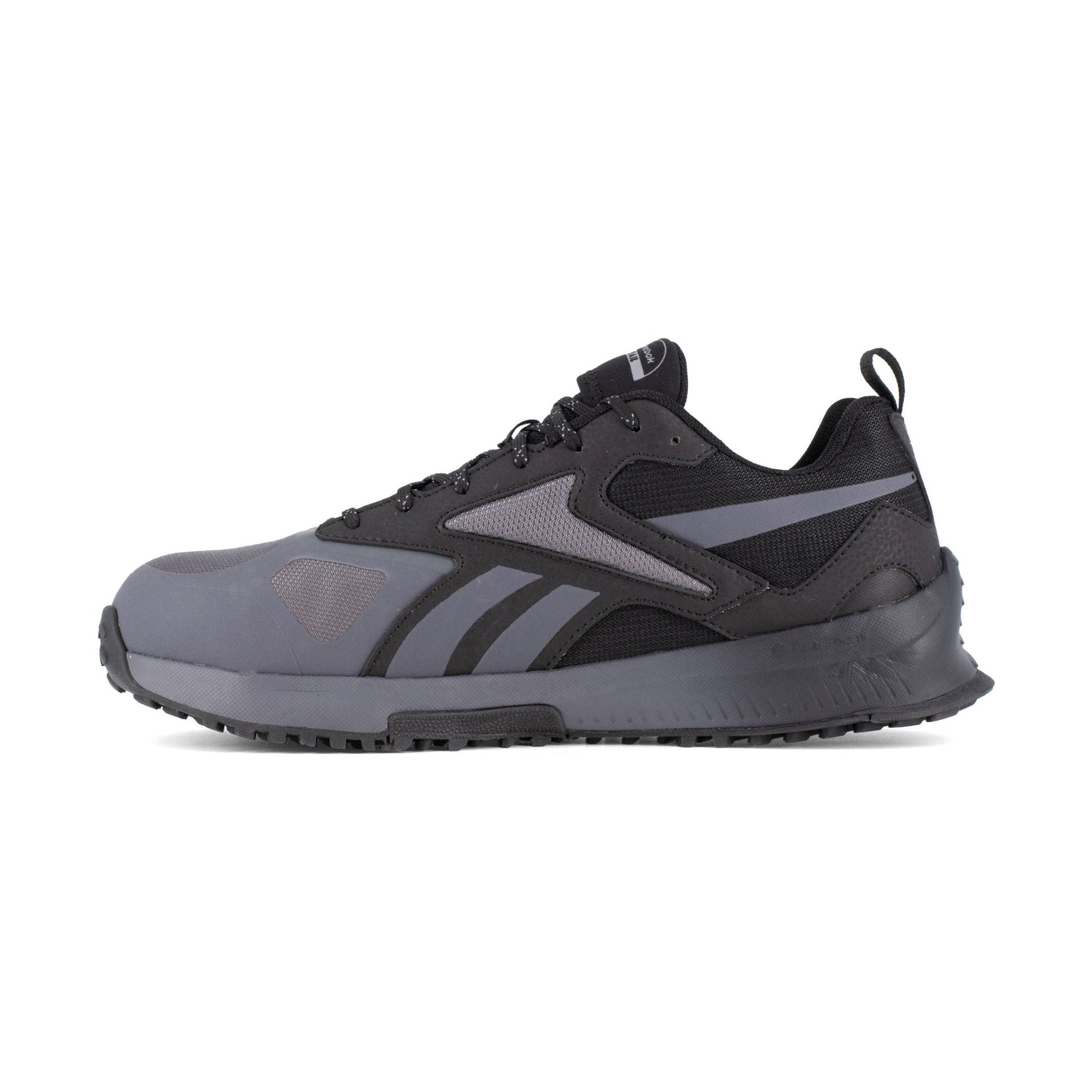 Reebok Work Men's Lavante Trail 2 Running Composite Toe Work Shoes - Grey/Black by Lenny's Shoe & Apparel