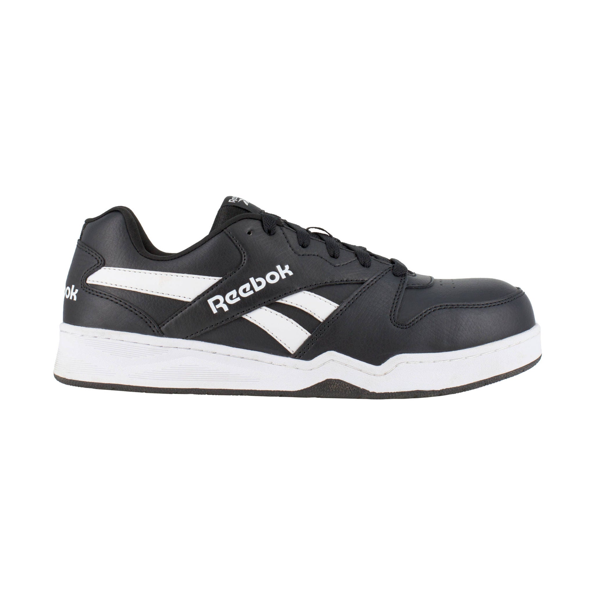 Reebok Work Men's Low Cut Composite Toe Work Shoes - Black/White by Lenny's Shoe & Apparel