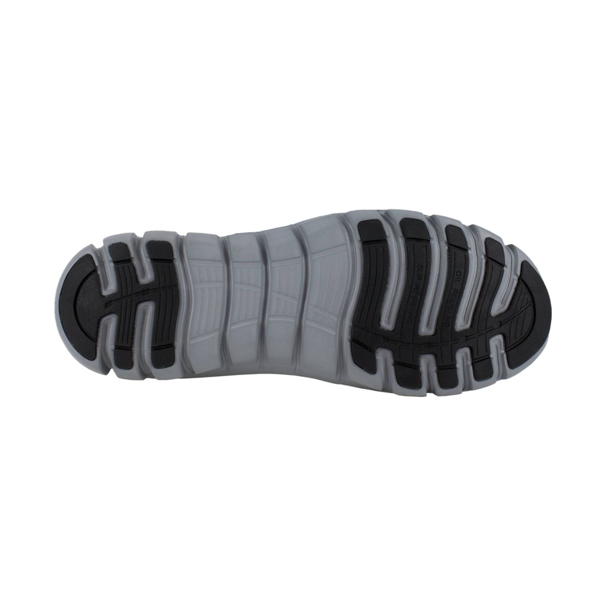 Reebok Work Men's Sublite Cushion Alloy Toe ESD Work Shoe - Grey/Blue by Lenny's Shoe & Apparel