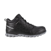 Reebok Work Women's Sublite Cushion Athletic Hightop Composite Toe Waterproof Hiker Work Shoes - Black by Lenny's Shoe & Apparel