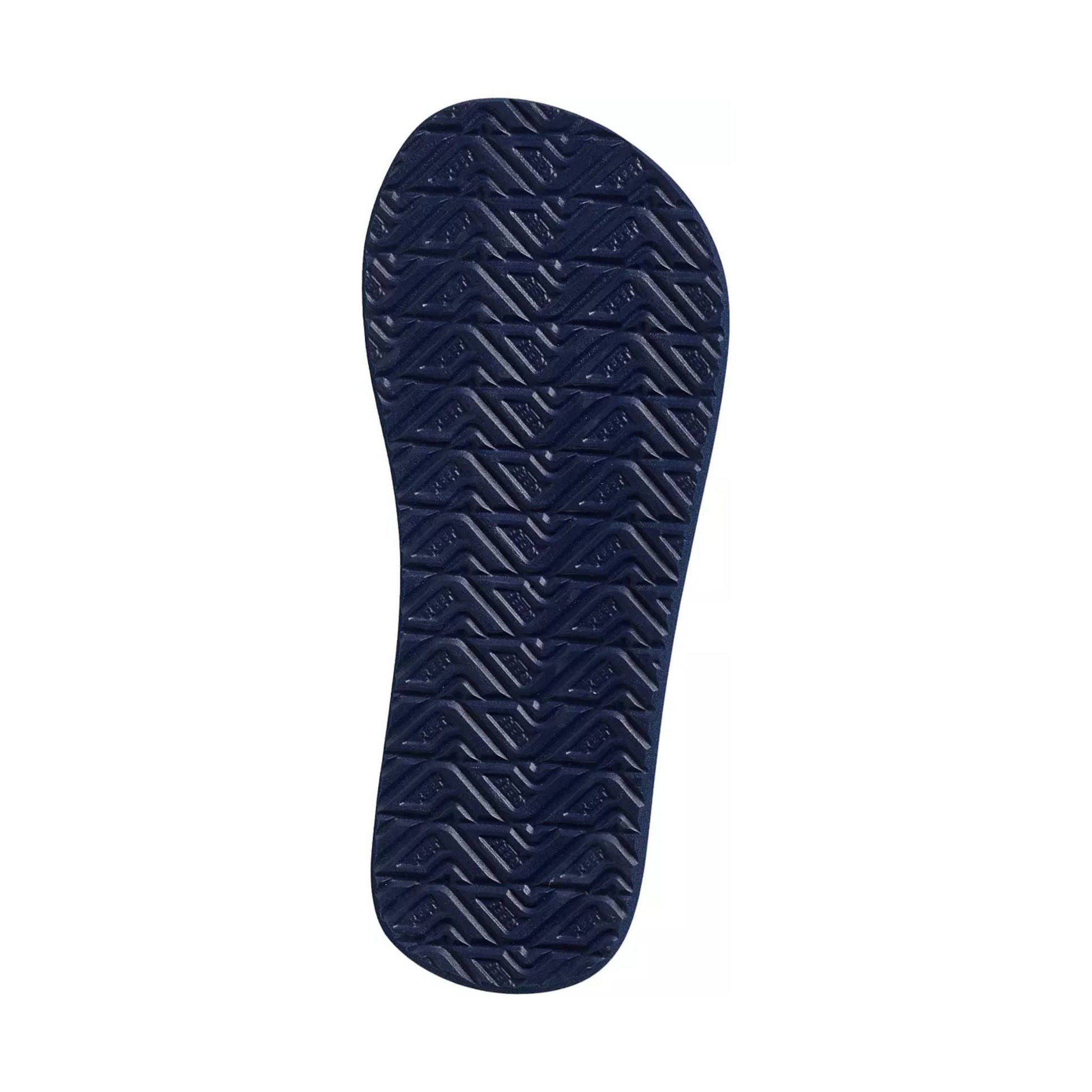 Reef Kids' Ahi Flip Flop - Deep Sea Stripes by Lenny's Shoe & Apparel