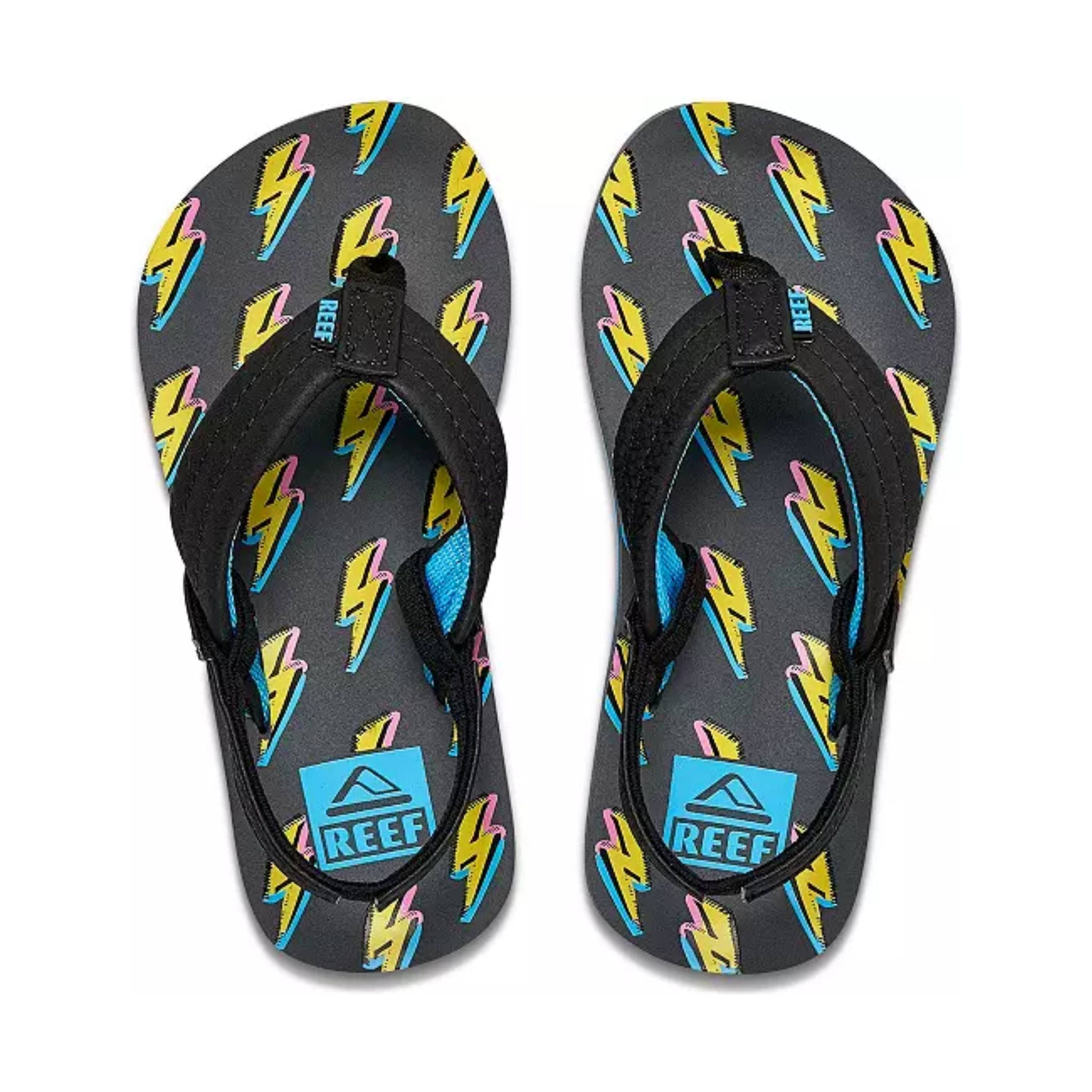 Reef Kids' Little Ahi Flip Flop - Bolt Up by Lenny's Shoe & Apparel