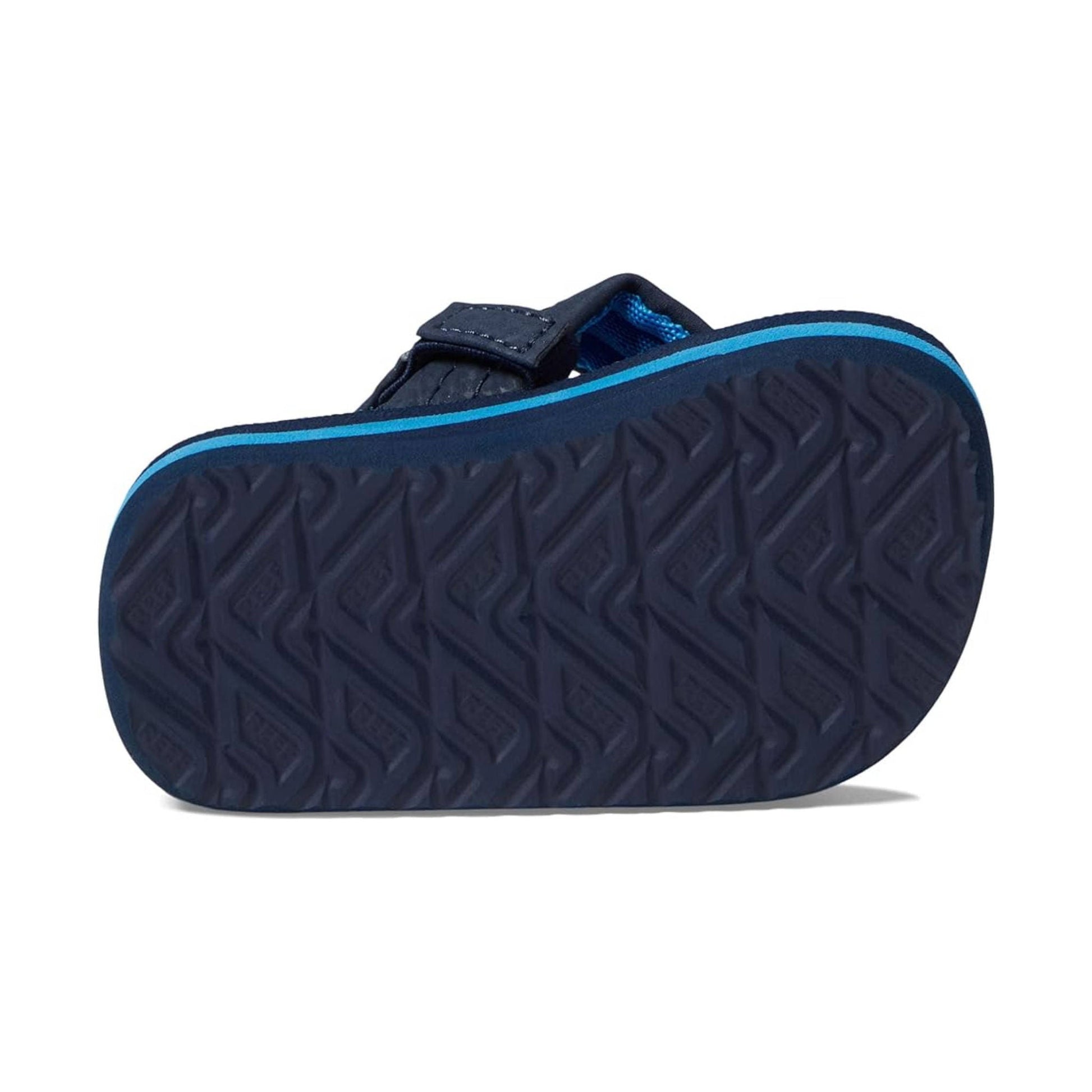 Reef Kids' Little Ahi Flip Flop - Deep Sea Stripes by Lenny's Shoe & Apparel