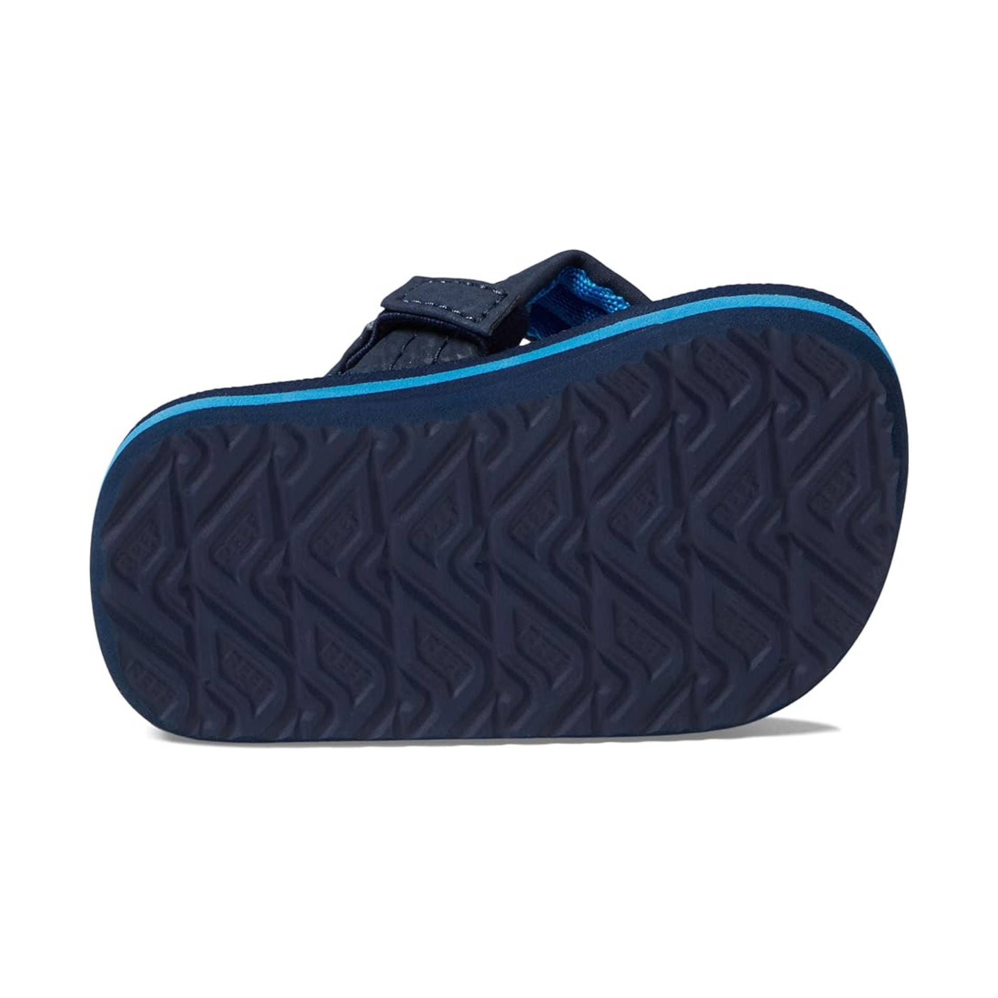 Reef Kids' Little Ahi Flip Flop - Deep Sea Stripes by Lenny's Shoe & Apparel