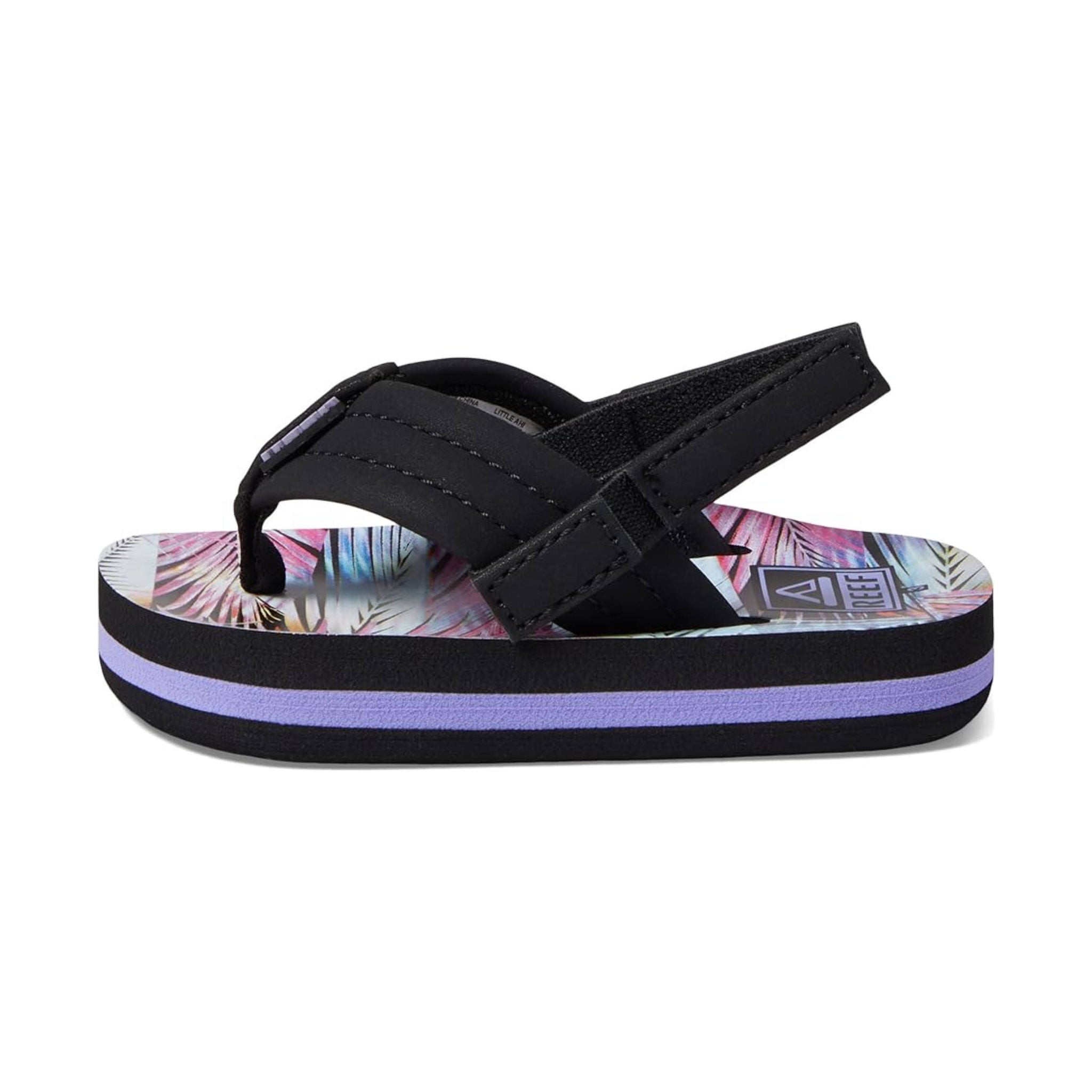 Reef Kids' Little Ahi Flip Flop - Palm Fronds by Lenny's Shoe & Apparel
