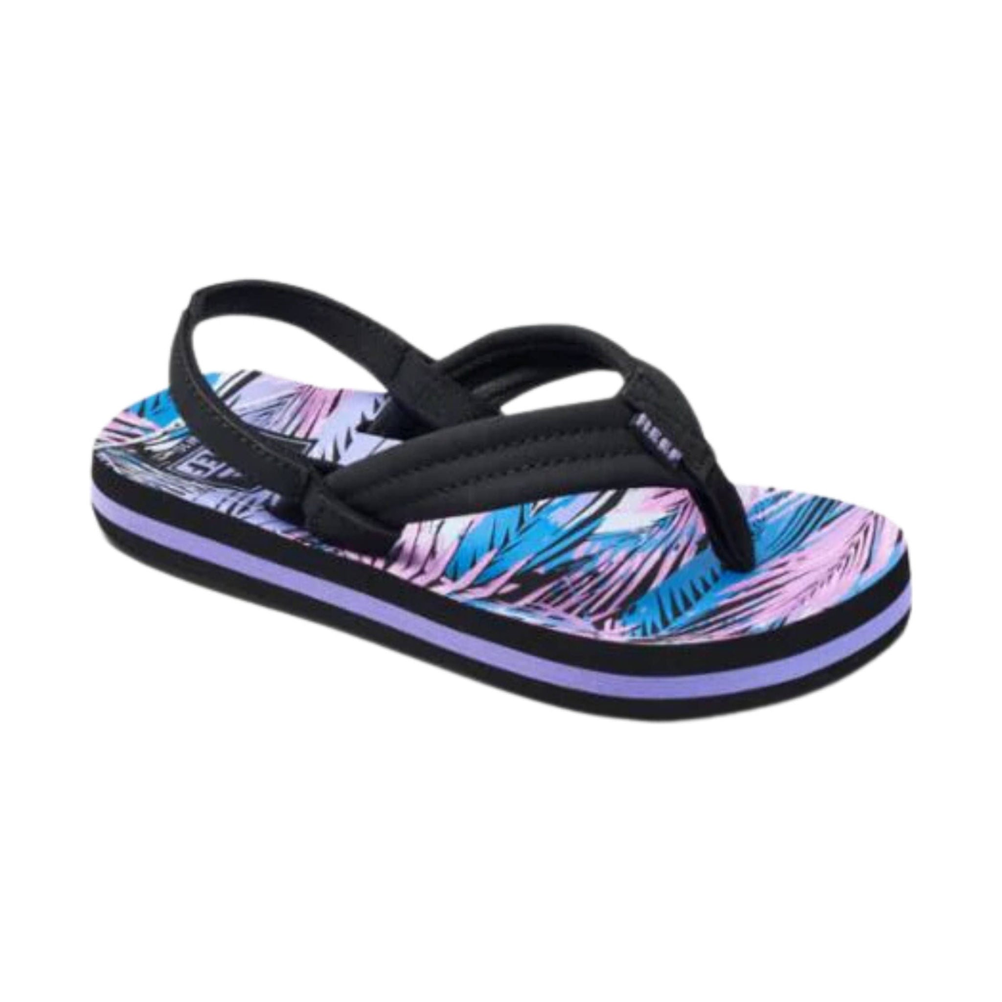 Reef Kids' Little Ahi Flip Flop - Palm Fronds by Lenny's Shoe & Apparel