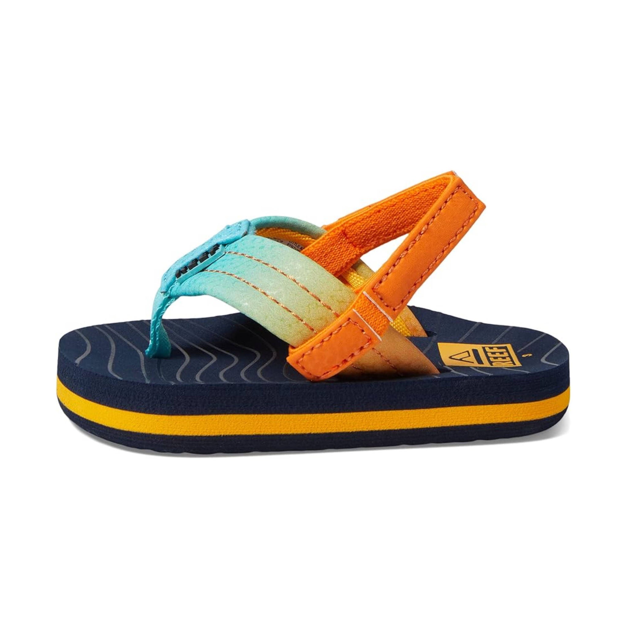 Reef Kids' Little Ahi Flip Flop - Sun and Ocean by Lenny's Shoe & Apparel