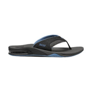Reef Men's Fanning Flip Flop - Grey/Light Blue by Lenny's Shoe & Apparel