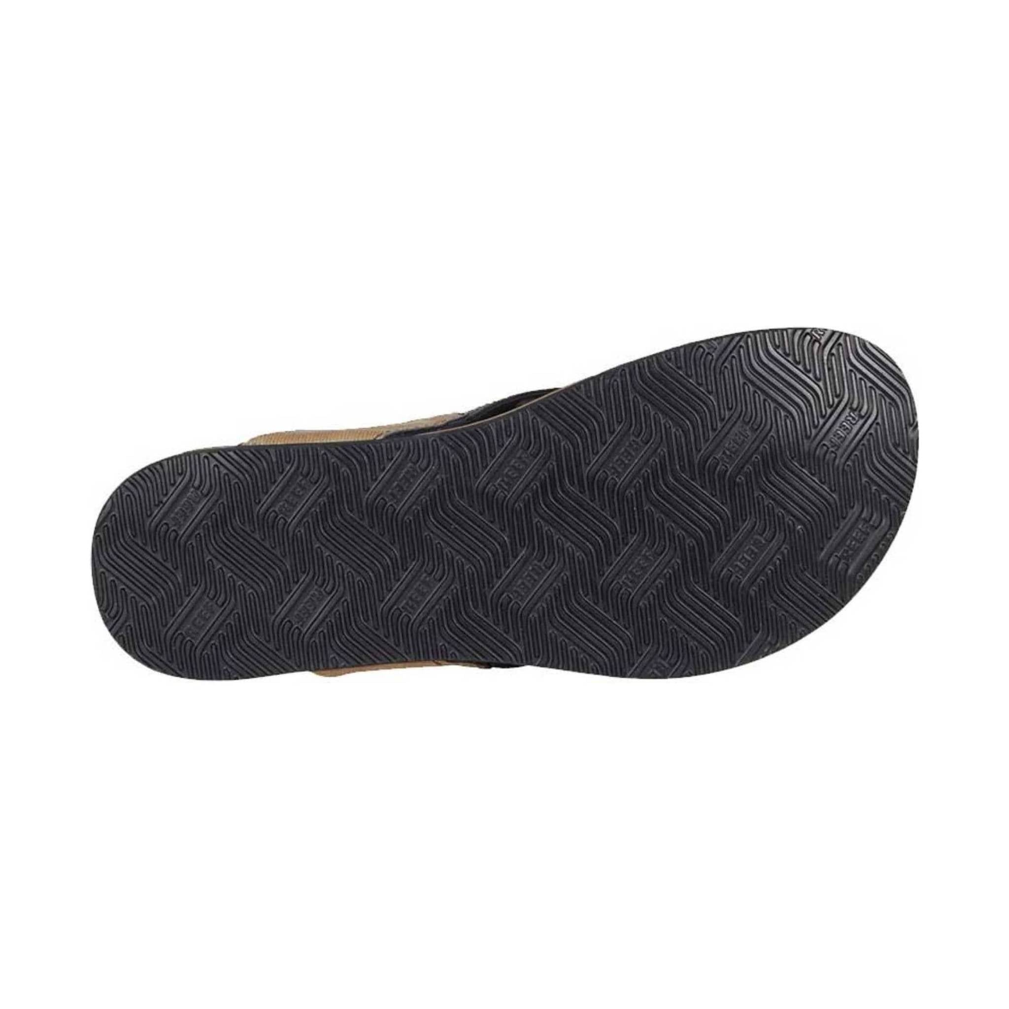 Reef Men's Newport Flip Flop - Black/Tan by Lenny's Shoe & Apparel