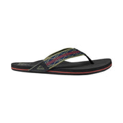 Reef Men's Newport Woven Flip Flop - Navy/Red by Lenny's Shoe & Apparel