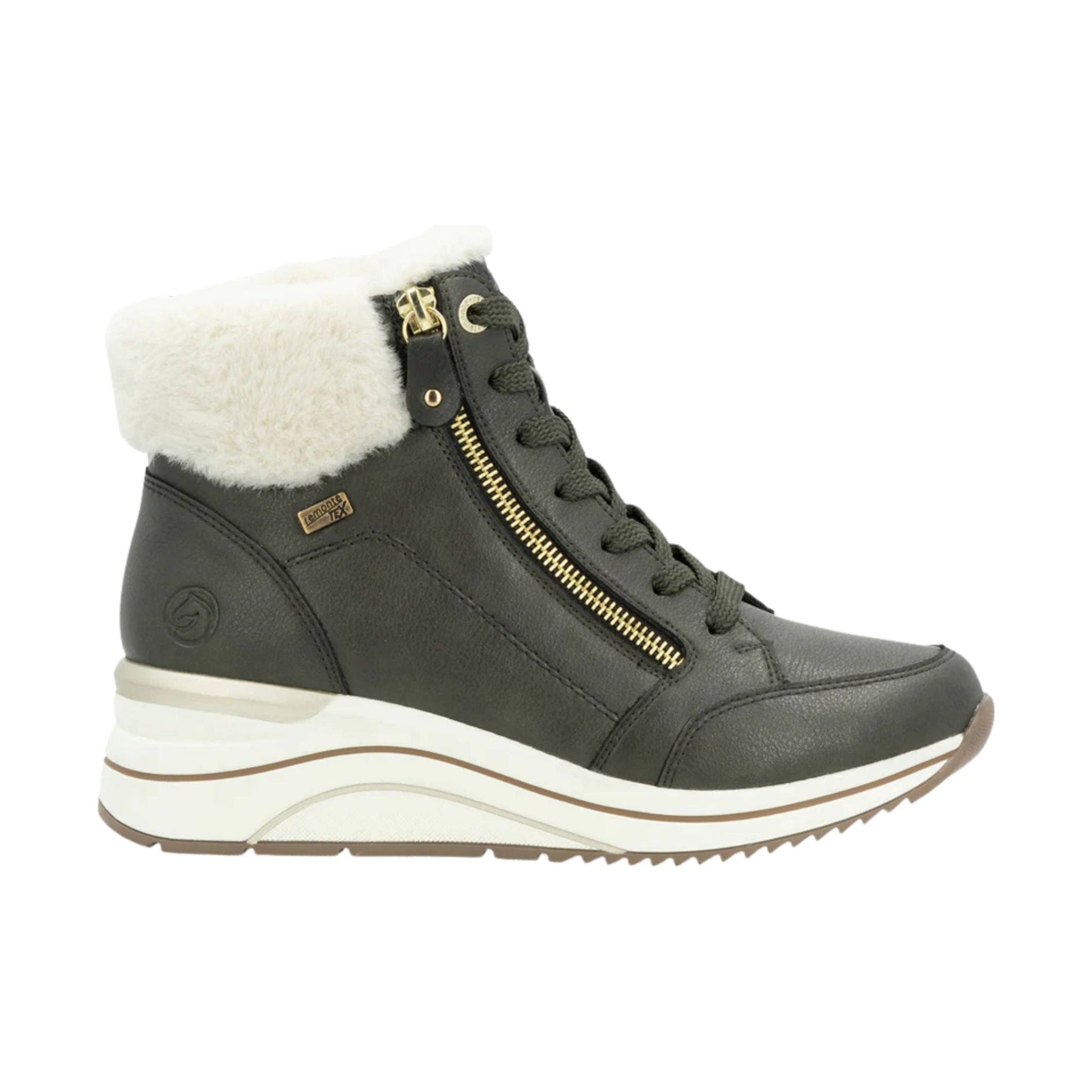 Remonte Women's Eleni Sneaker Boots - Leaf/Cotton by Lenny's Shoe & Apparel