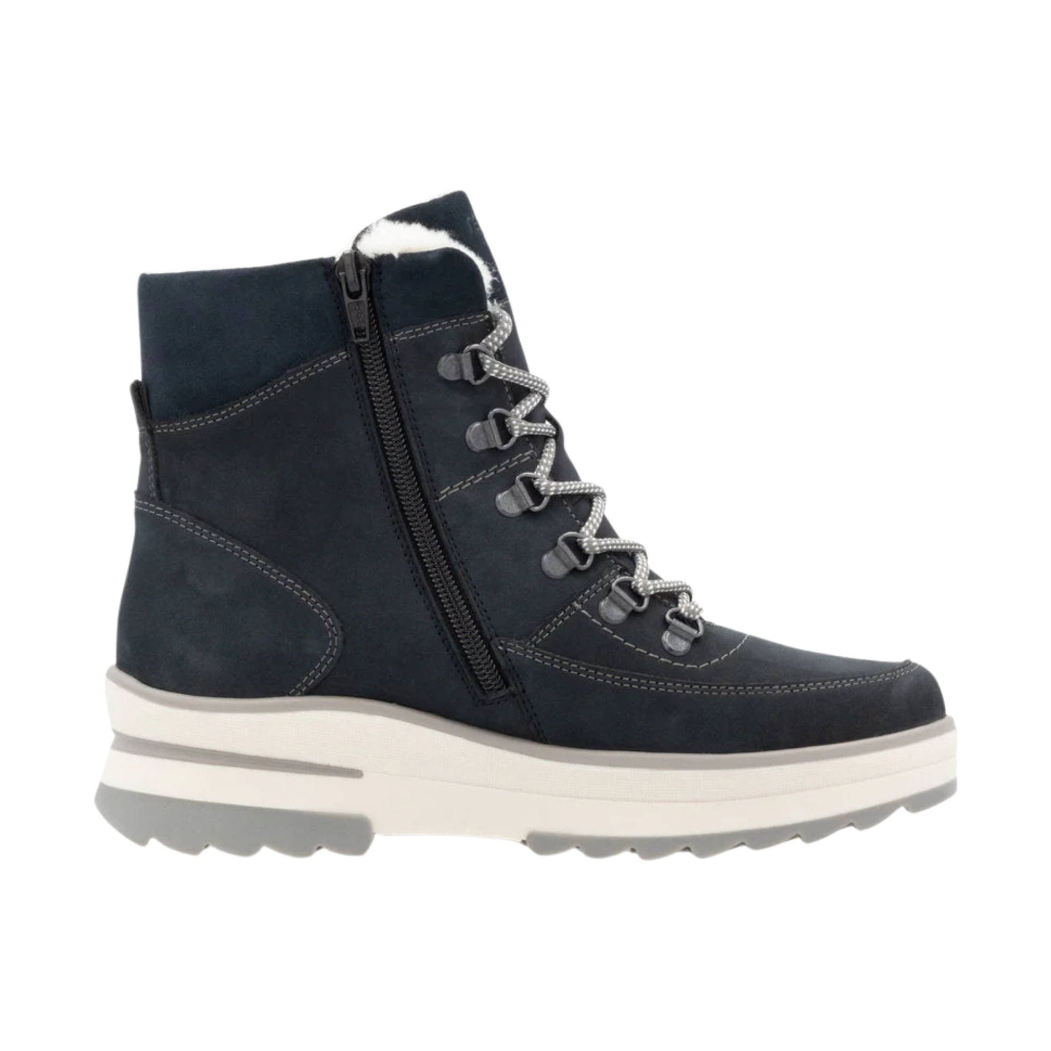 Remonte Women's Lelisha Lace Boots - Blue by Lenny's Shoe & Apparel