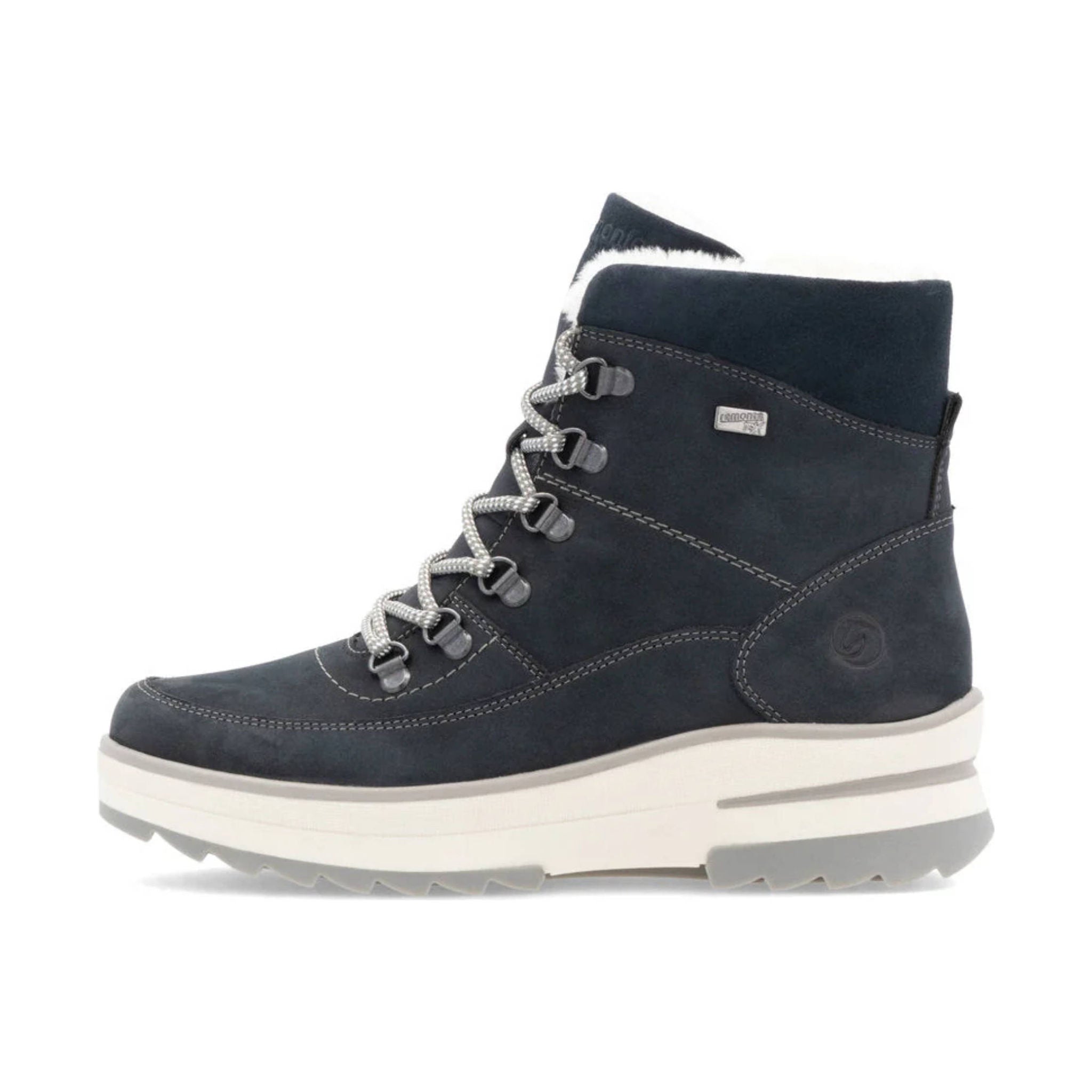 Remonte Women's Lelisha Lace Boots - Blue by Lenny's Shoe & Apparel