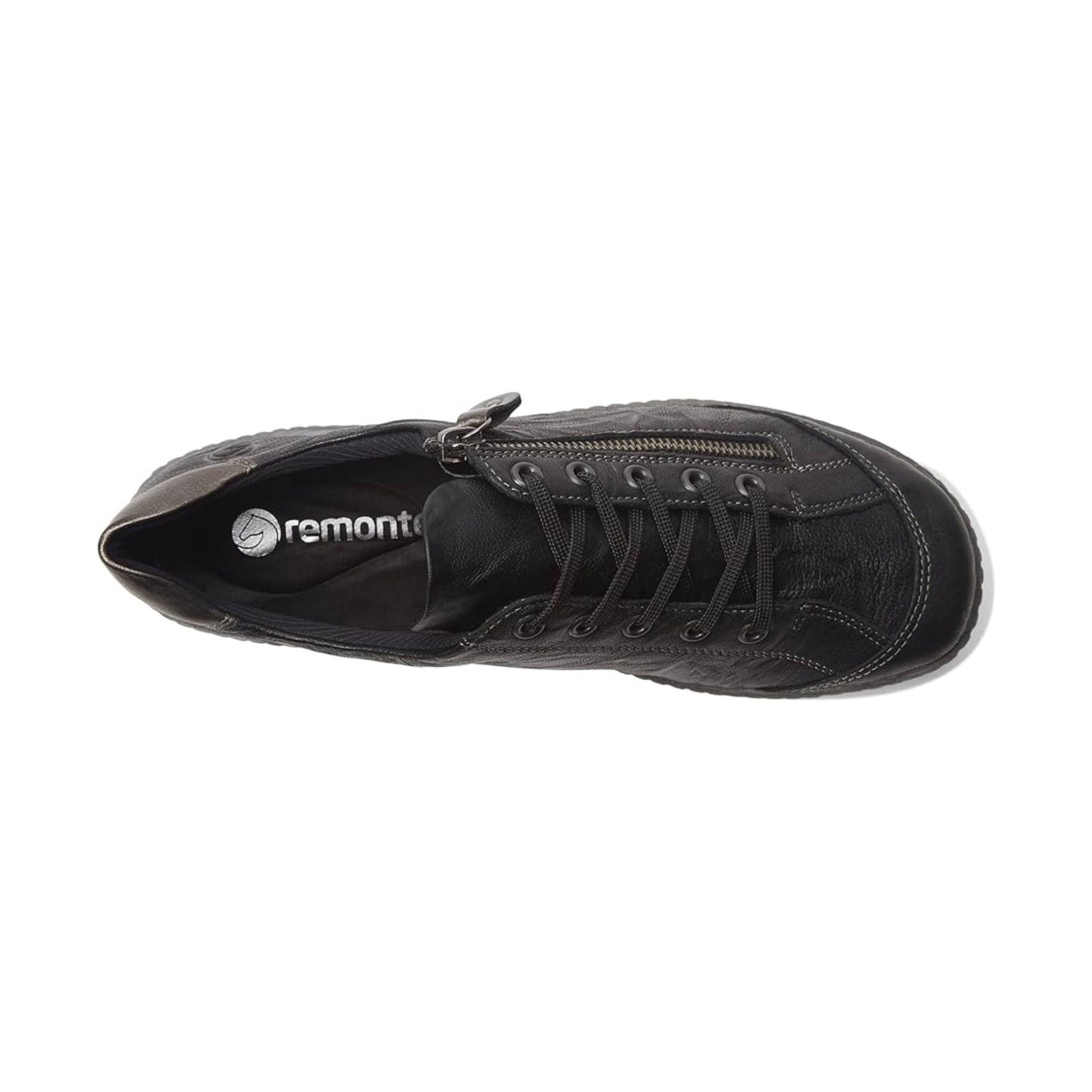 Remonte Women's LIV Low Casual Shoes - Black by Lenny's Shoe & Apparel