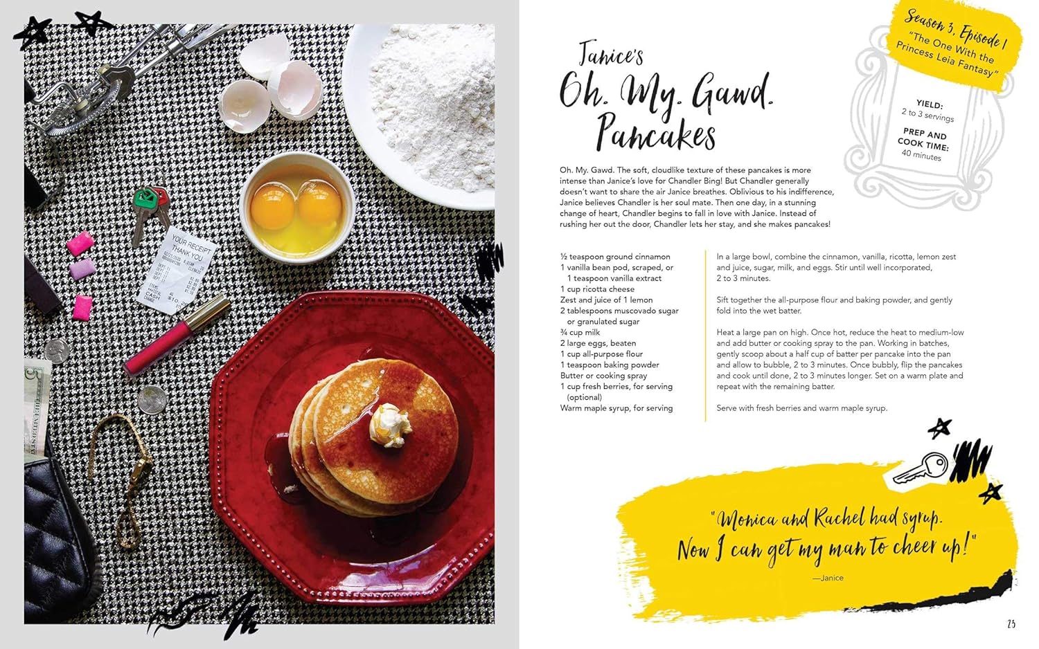 Friends: The Official Cookbook and Apron Gift Set