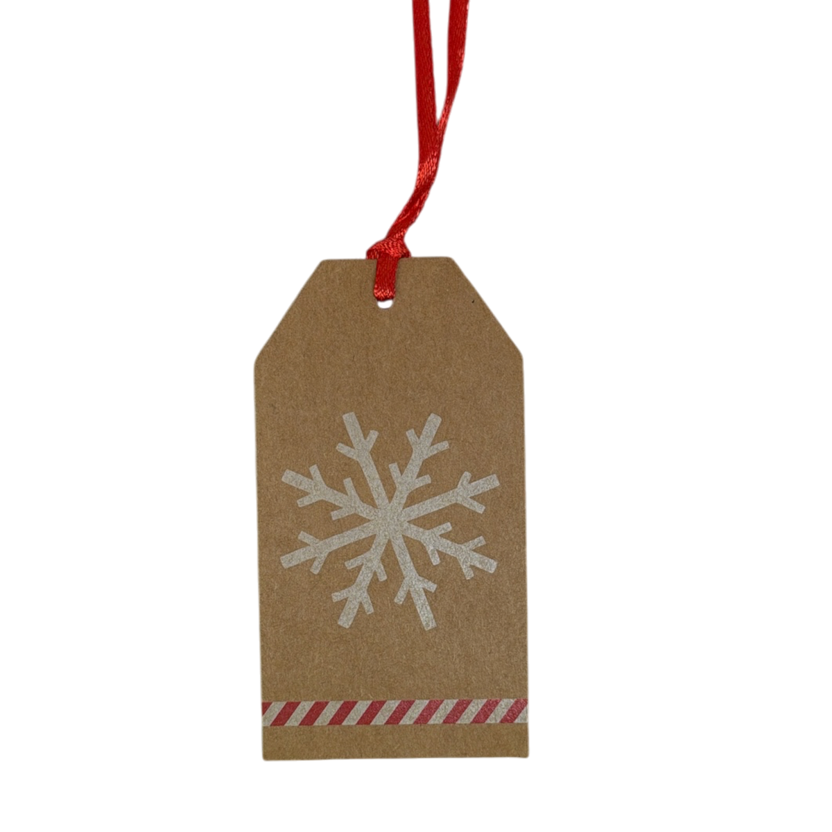 Christmas Luggage Gift Tag - Snowflake