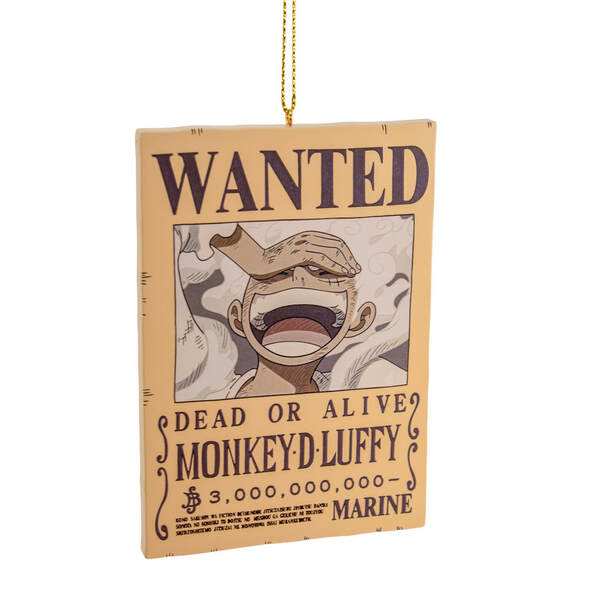 One Piece - Luffy Wanted Poster Ornament