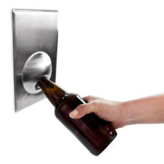 Bottle Opener - Wall-Mounted Metal Magnetic Magnifico by Homeportonline