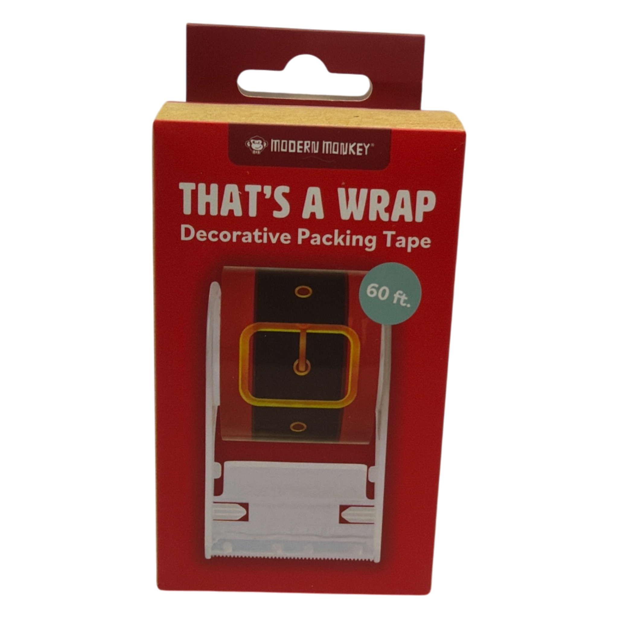 That's A Wrap Decorative Packing Tape - Santas Belt