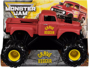 Monster Jam 1:24 Scale Monster Truck - Grave Digger Red Vintage Edition