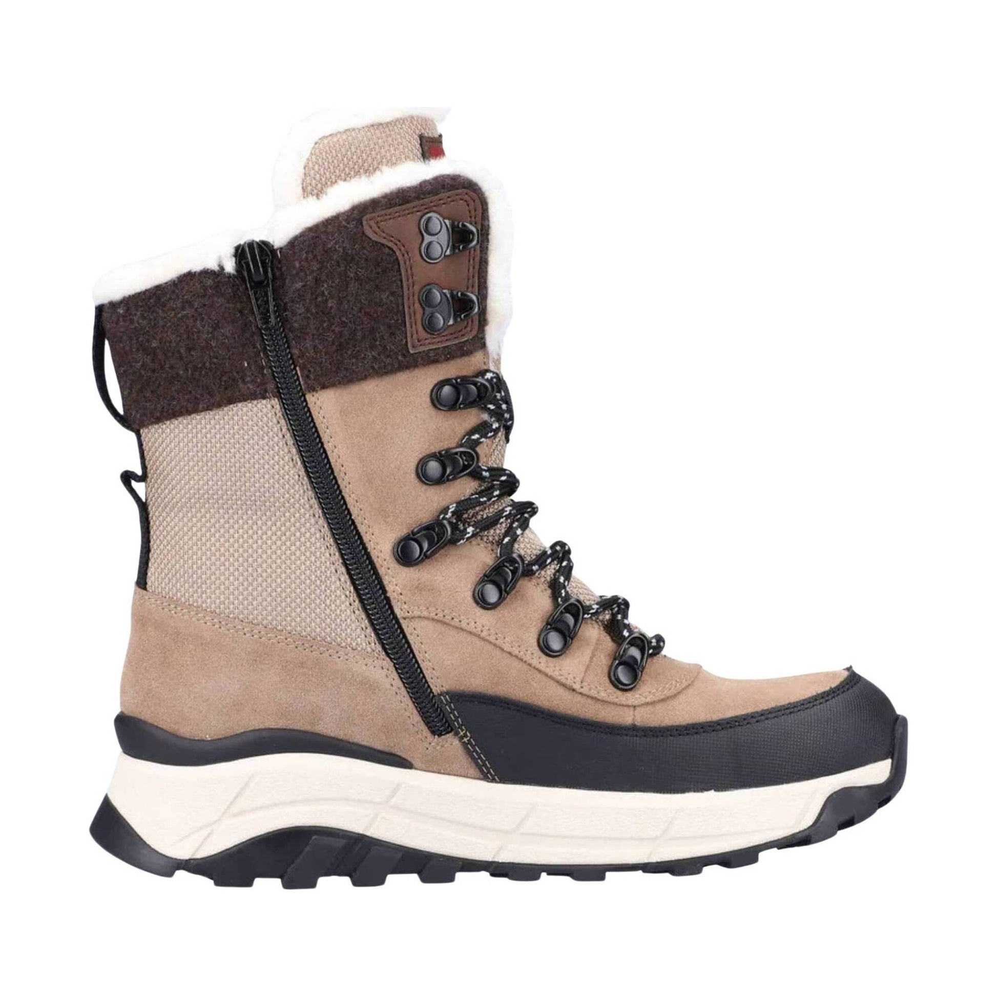 Rieker Women's Deborah Boots - Beige by Lenny's Shoe & Apparel