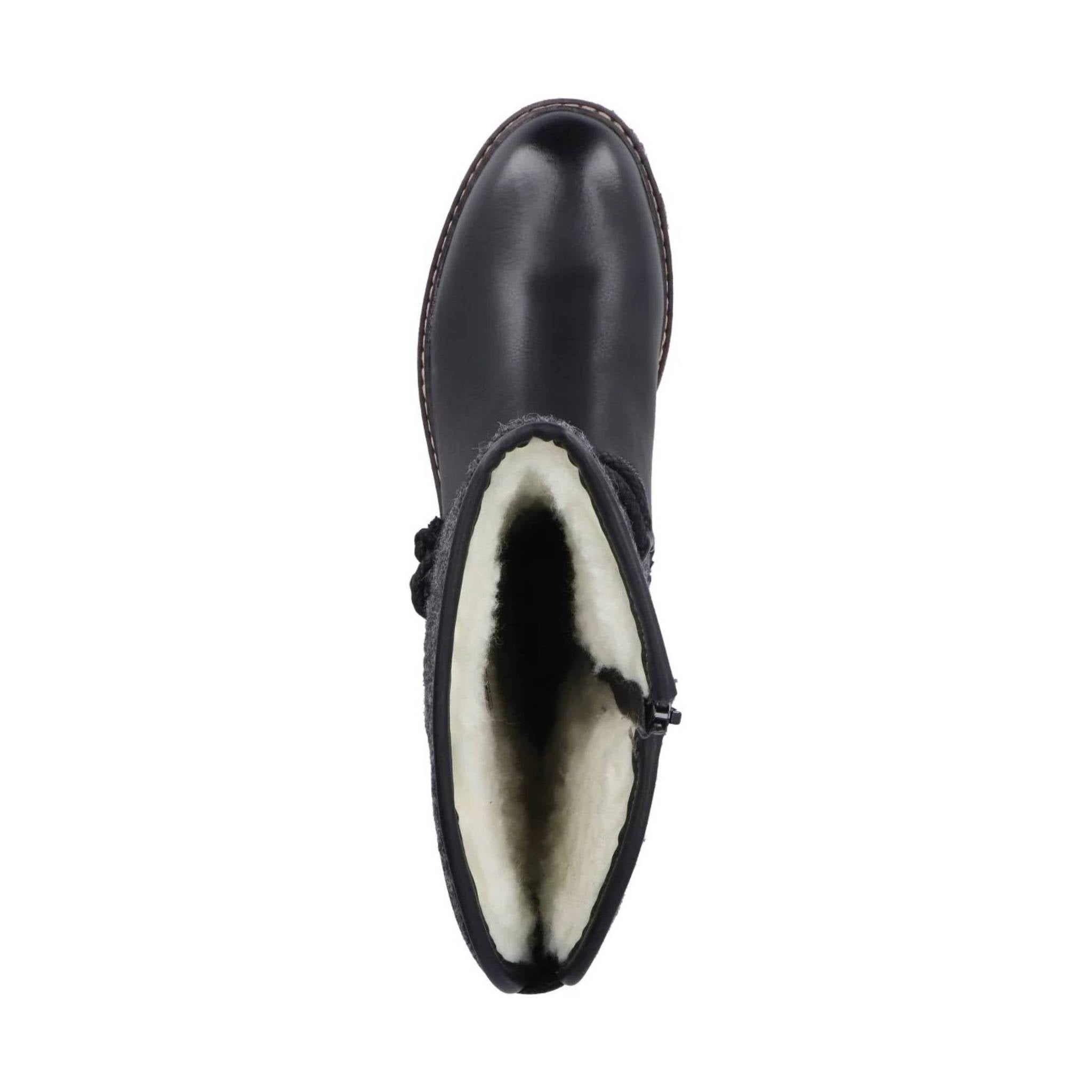 Rieker Women's Dominka Boots - Black by Lenny's Shoe & Apparel