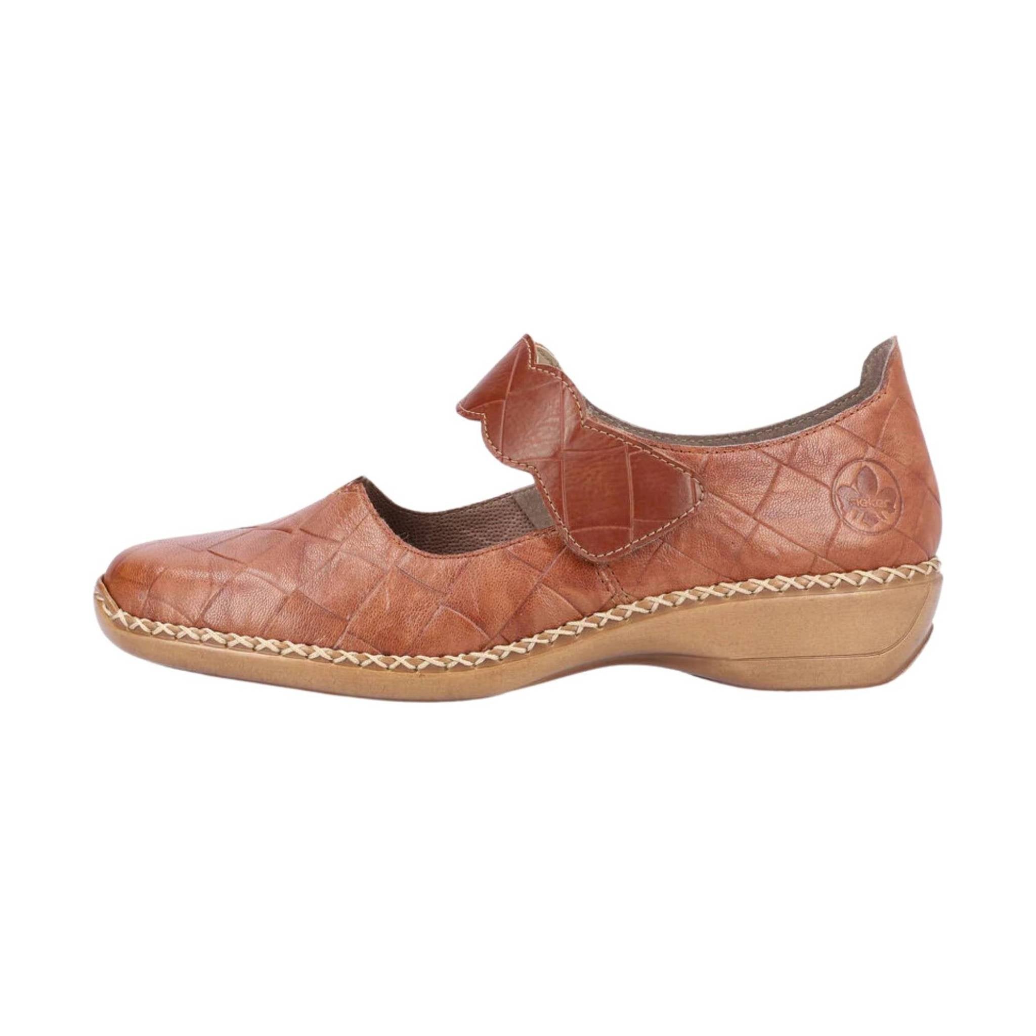 Rieker Women's Doris Sandal - Brown by Lenny's Shoe & Apparel