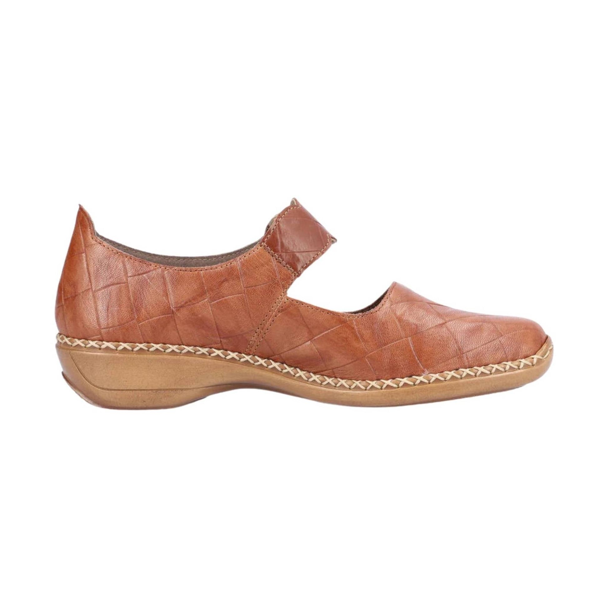 Rieker Women's Doris Sandal - Brown by Lenny's Shoe & Apparel