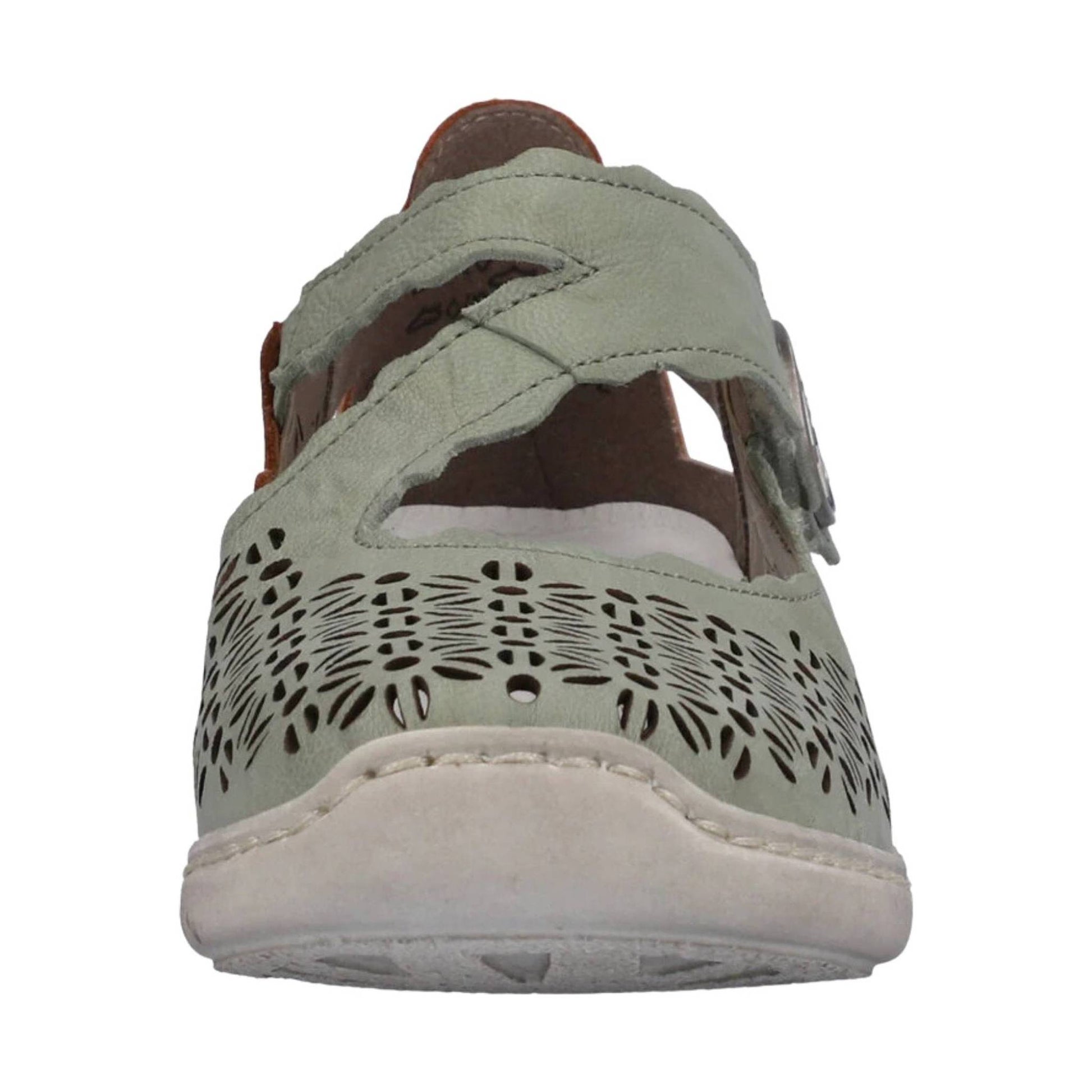 Rieker Women's Doris Sandal - Green by Lenny's Shoe & Apparel