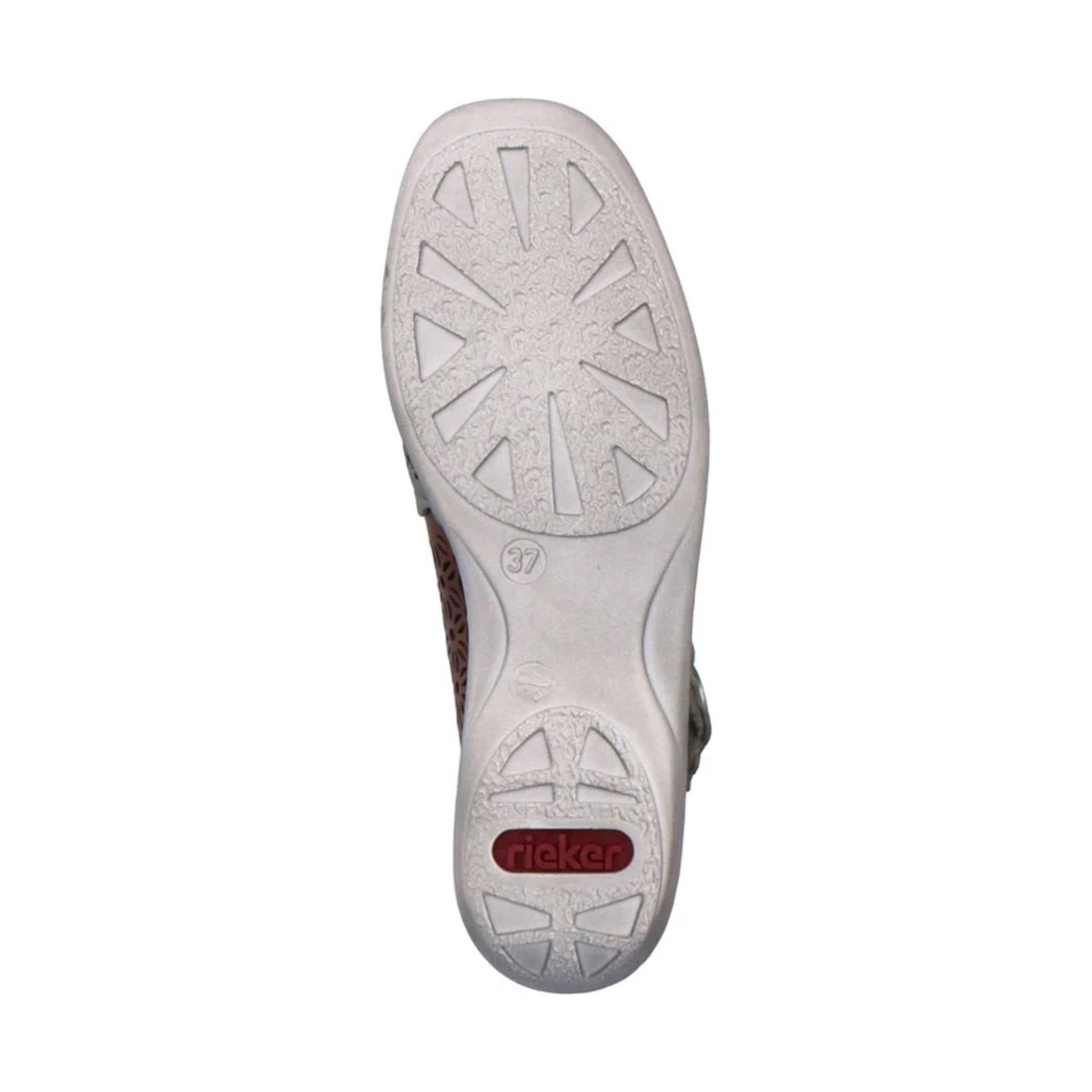 Rieker Women's Doris Sandal - Green by Lenny's Shoe & Apparel