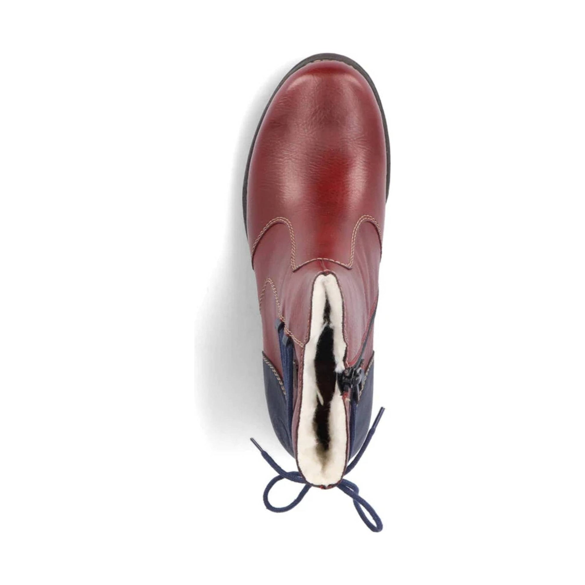 Rieker Women's Fee Boots - Wine by Lenny's Shoe & Apparel