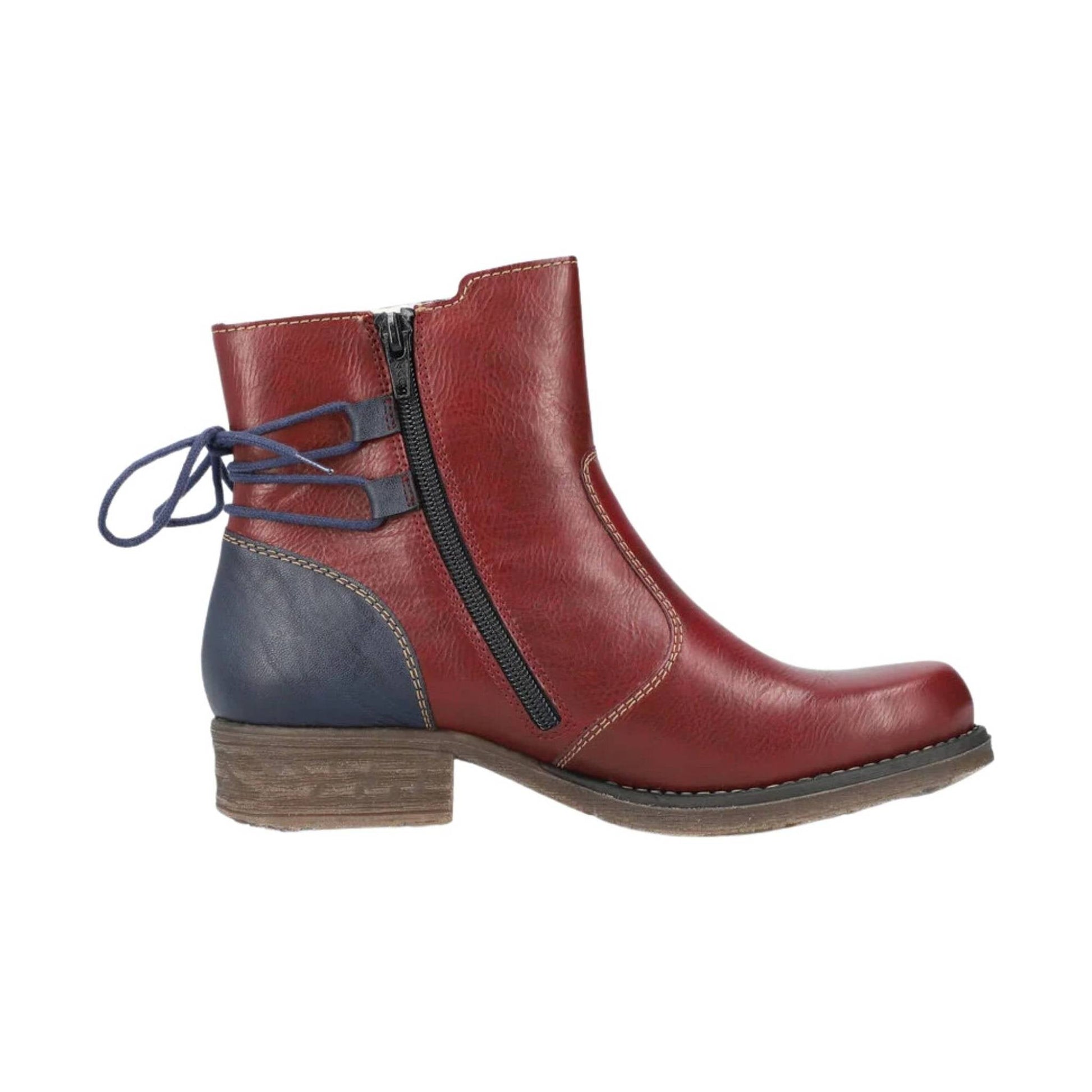 Rieker Women's Fee Boots - Wine by Lenny's Shoe & Apparel
