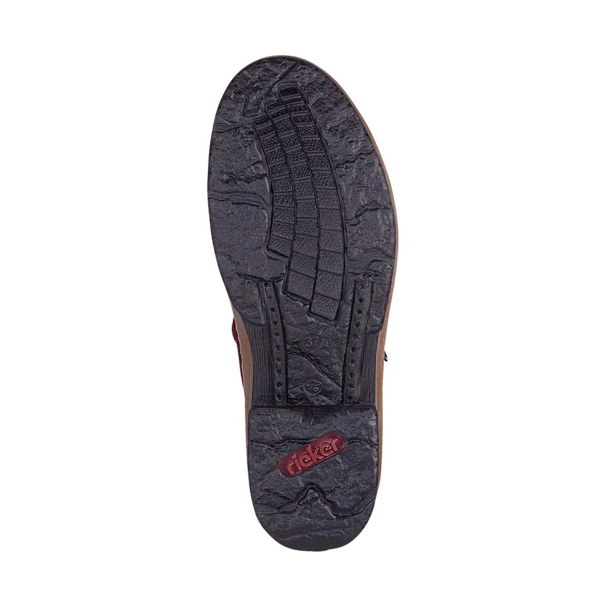 Rieker Women's Felicitas Boots - Wine by Lenny's Shoe & Apparel