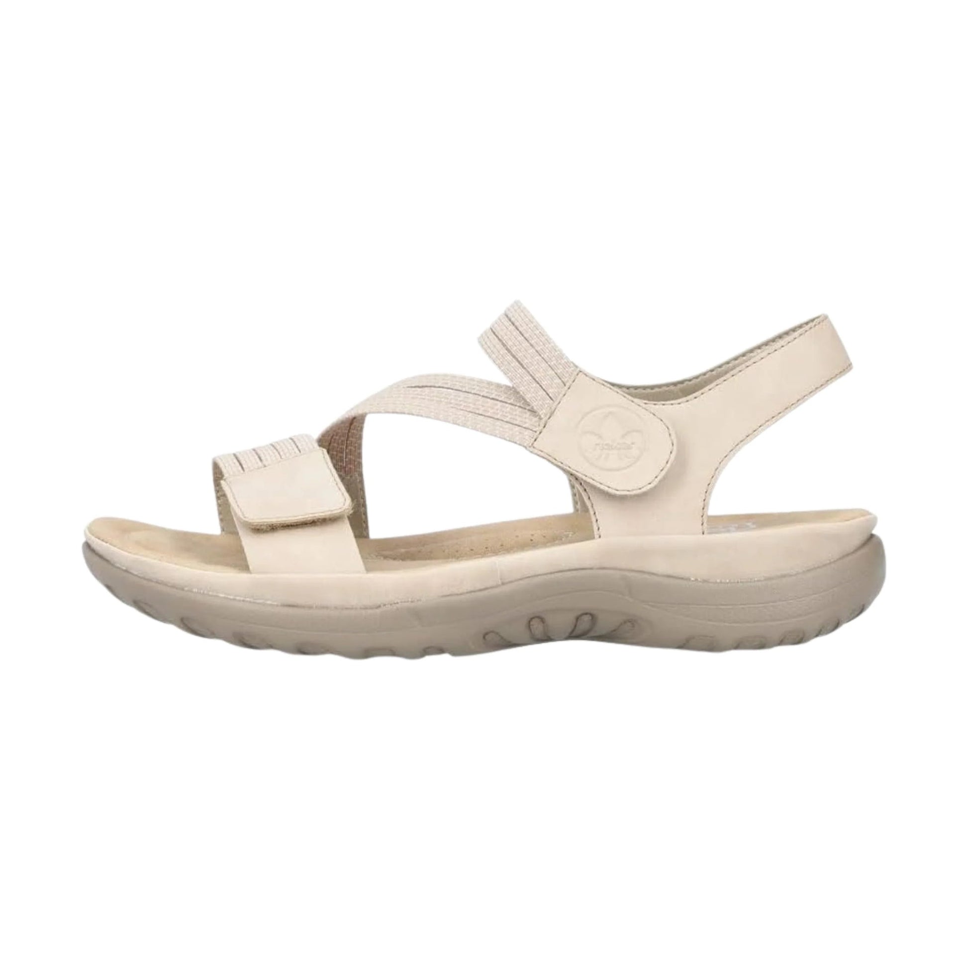 Rieker Women's Franja Sandals - Ginger/Cliff-Weiss by Lenny's Shoe & Apparel