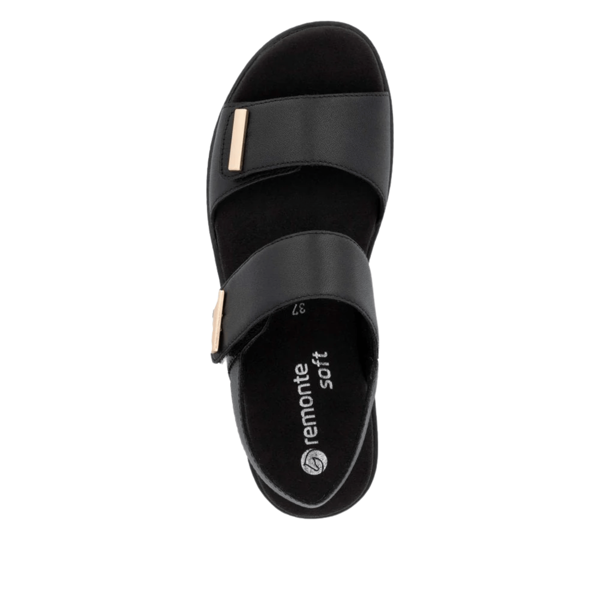 Rieker Women's Jocelyn Sandals - Black by Lenny's Shoe & Apparel