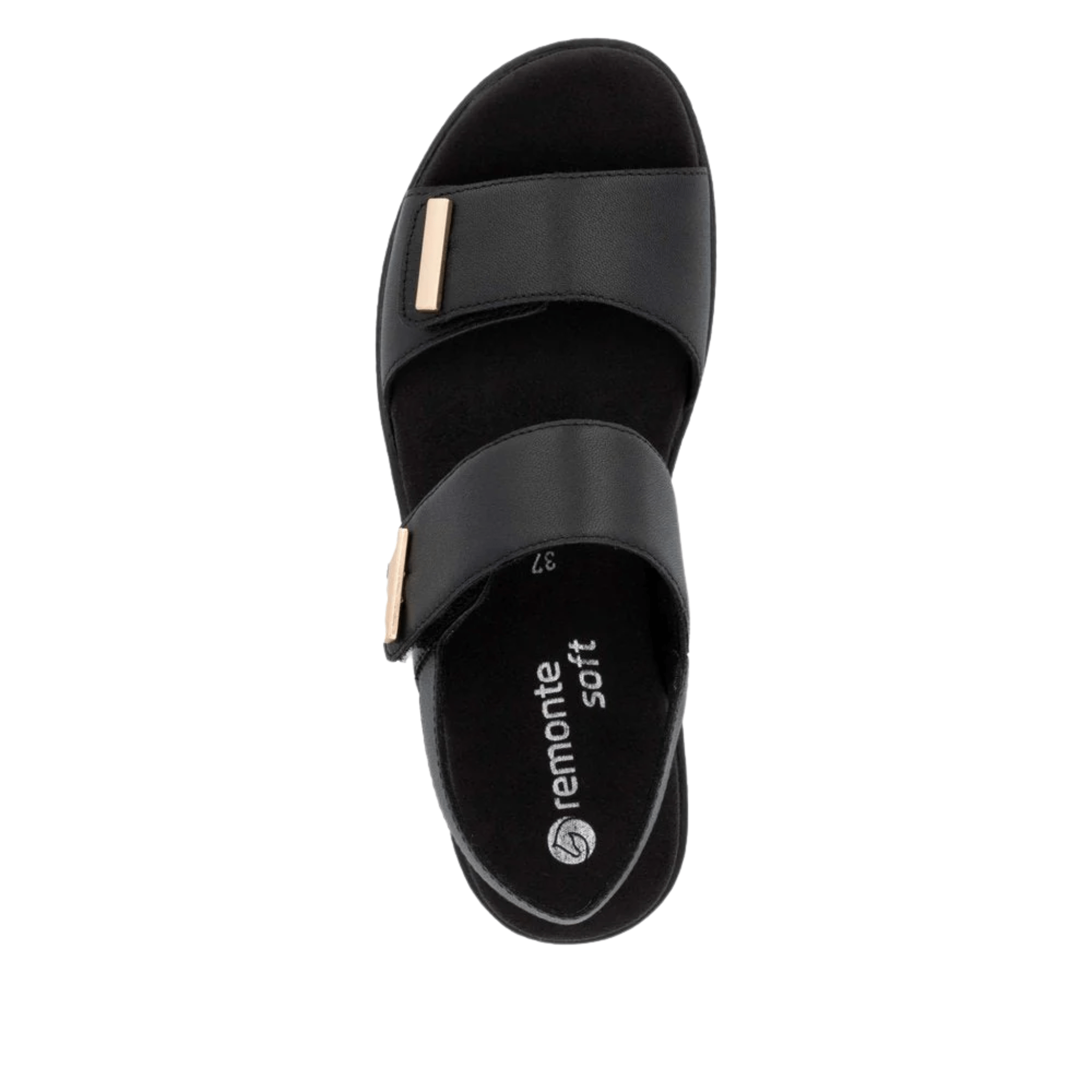 Rieker Women's Jocelyn Sandals - Black by Lenny's Shoe & Apparel