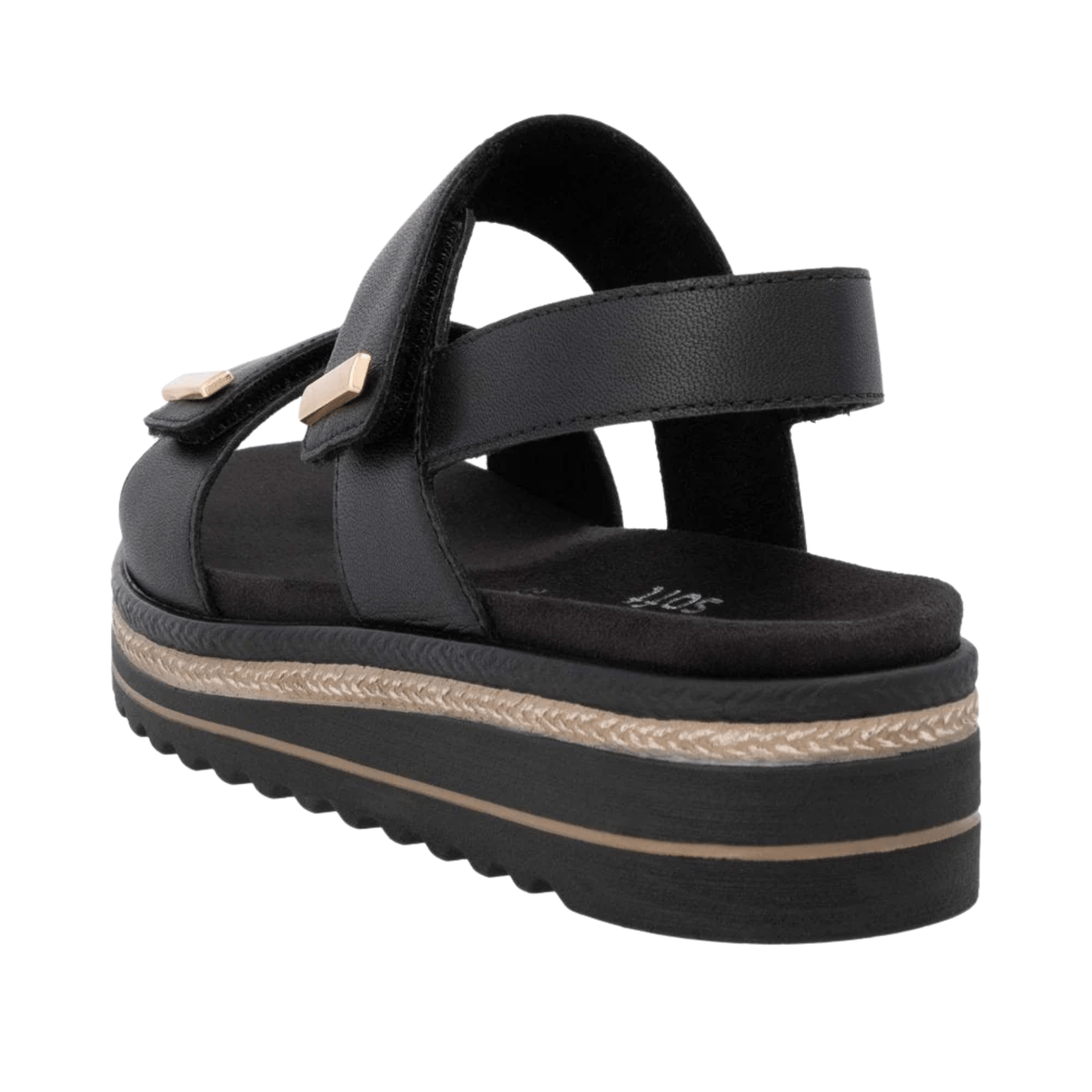 Rieker Women's Jocelyn Sandals - Black by Lenny's Shoe & Apparel