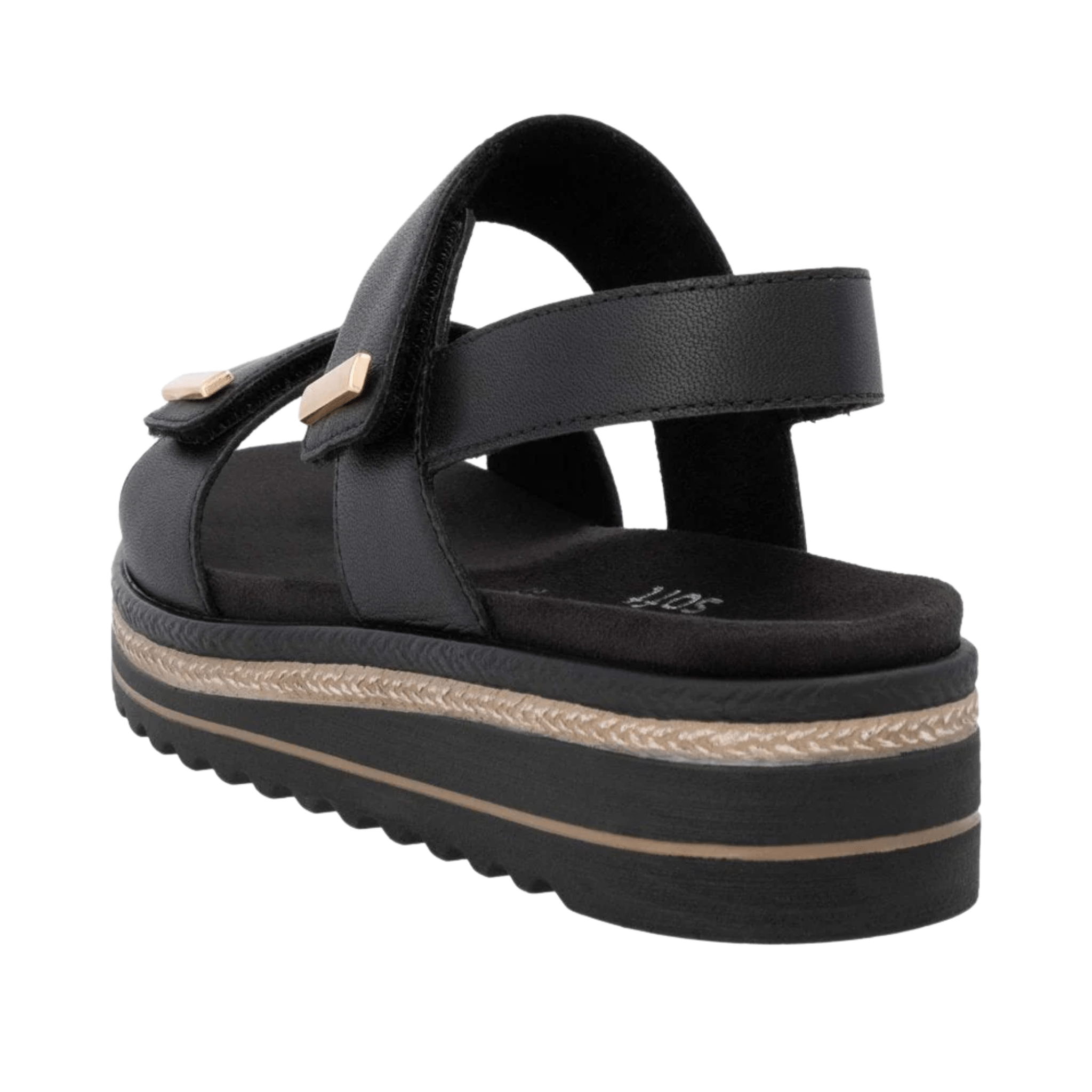 Rieker Women's Jocelyn Sandals - Black by Lenny's Shoe & Apparel