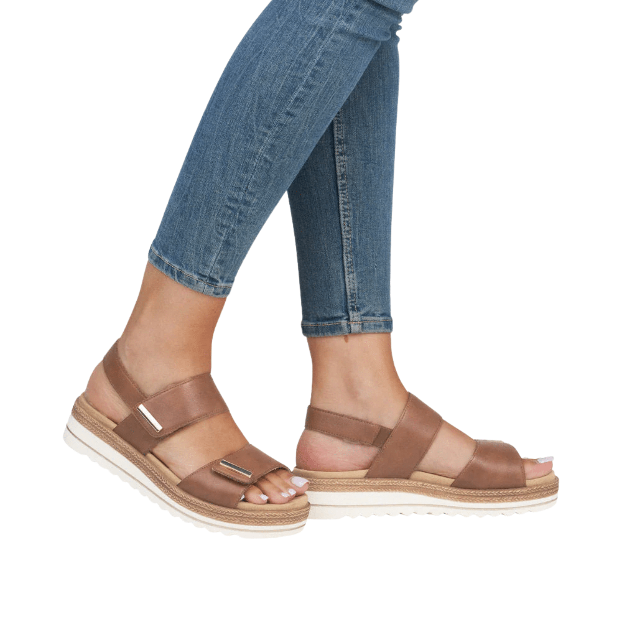 Rieker Women's Jocelyn Sandals - Muskat by Lenny's Shoe & Apparel