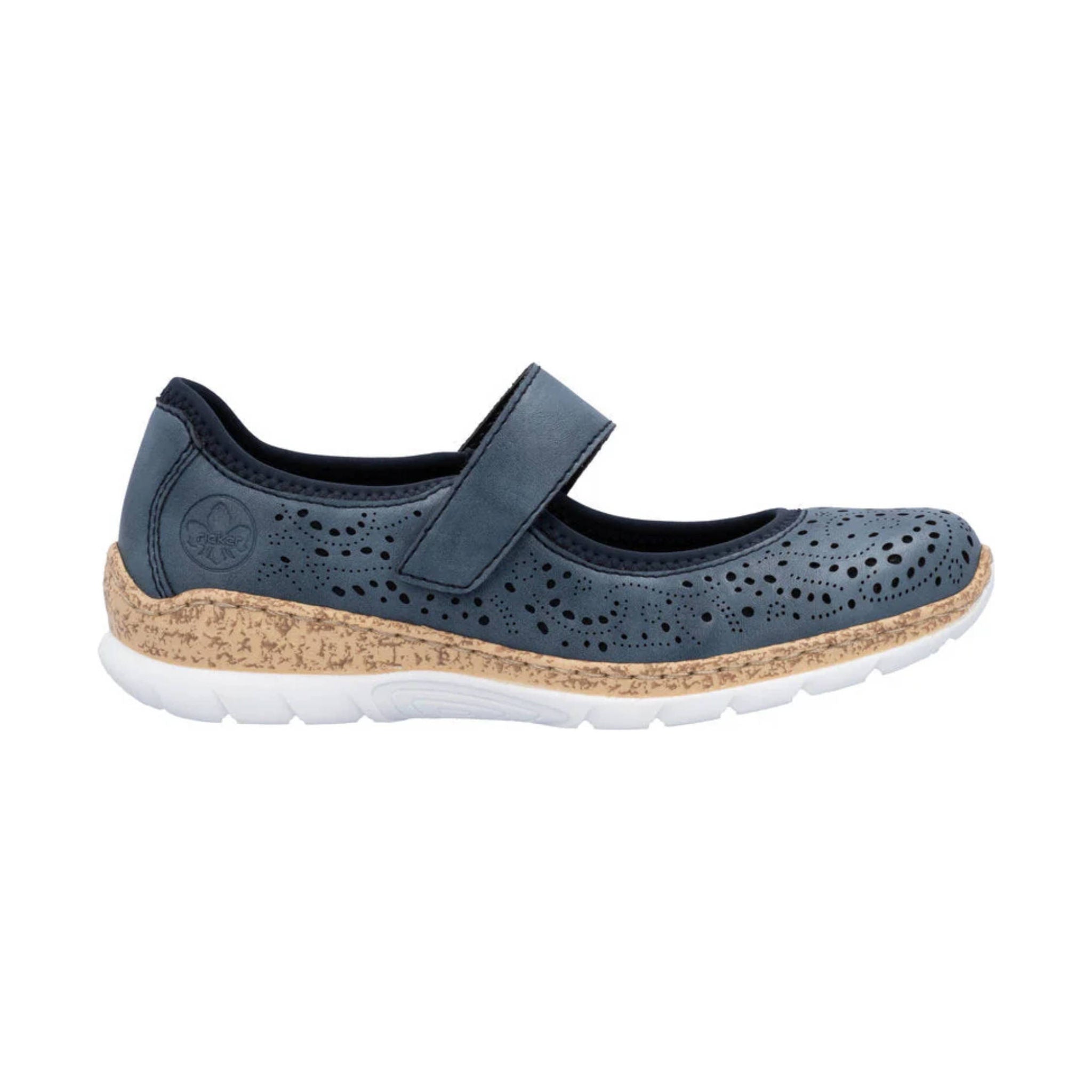 Rieker Women's Nikita 99 Shoes - Royal/Navy by Lenny's Shoe & Apparel